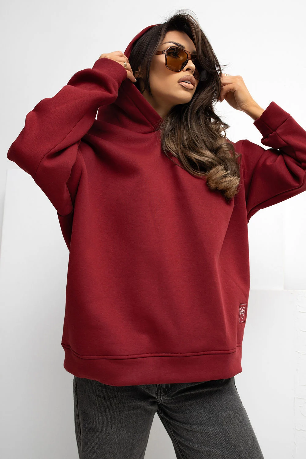 Sweatshirt rouge