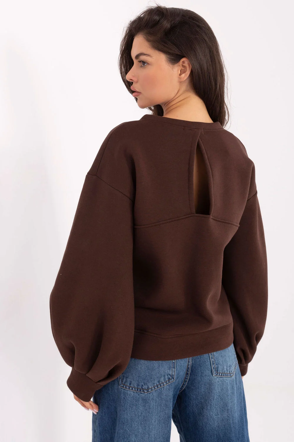 Sweatshirt brun – Image 3