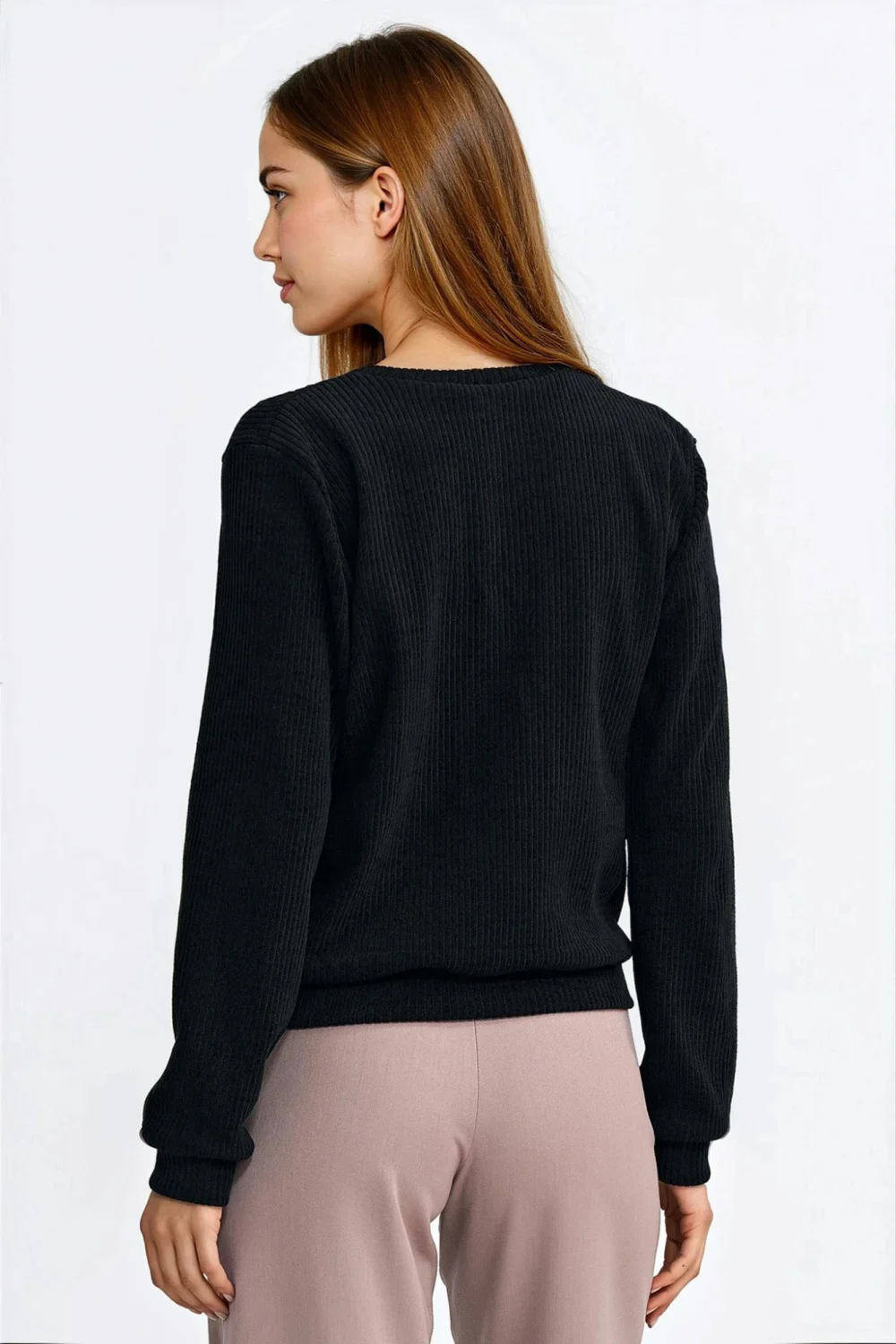 Sweatshirt noir – Image 3