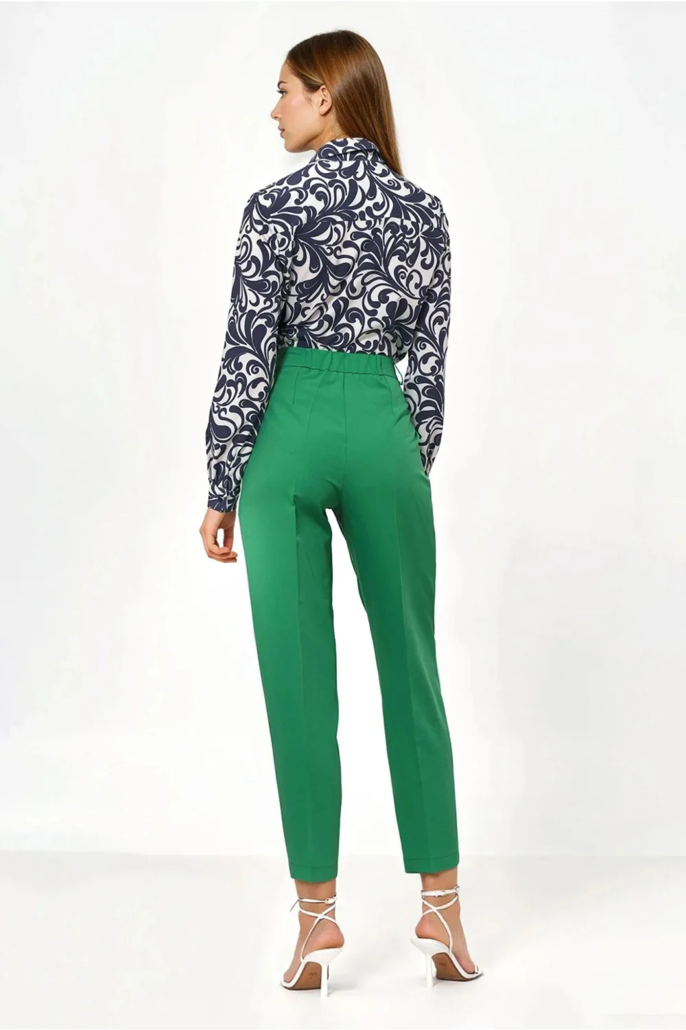 Pantalon femme vert – Image 3