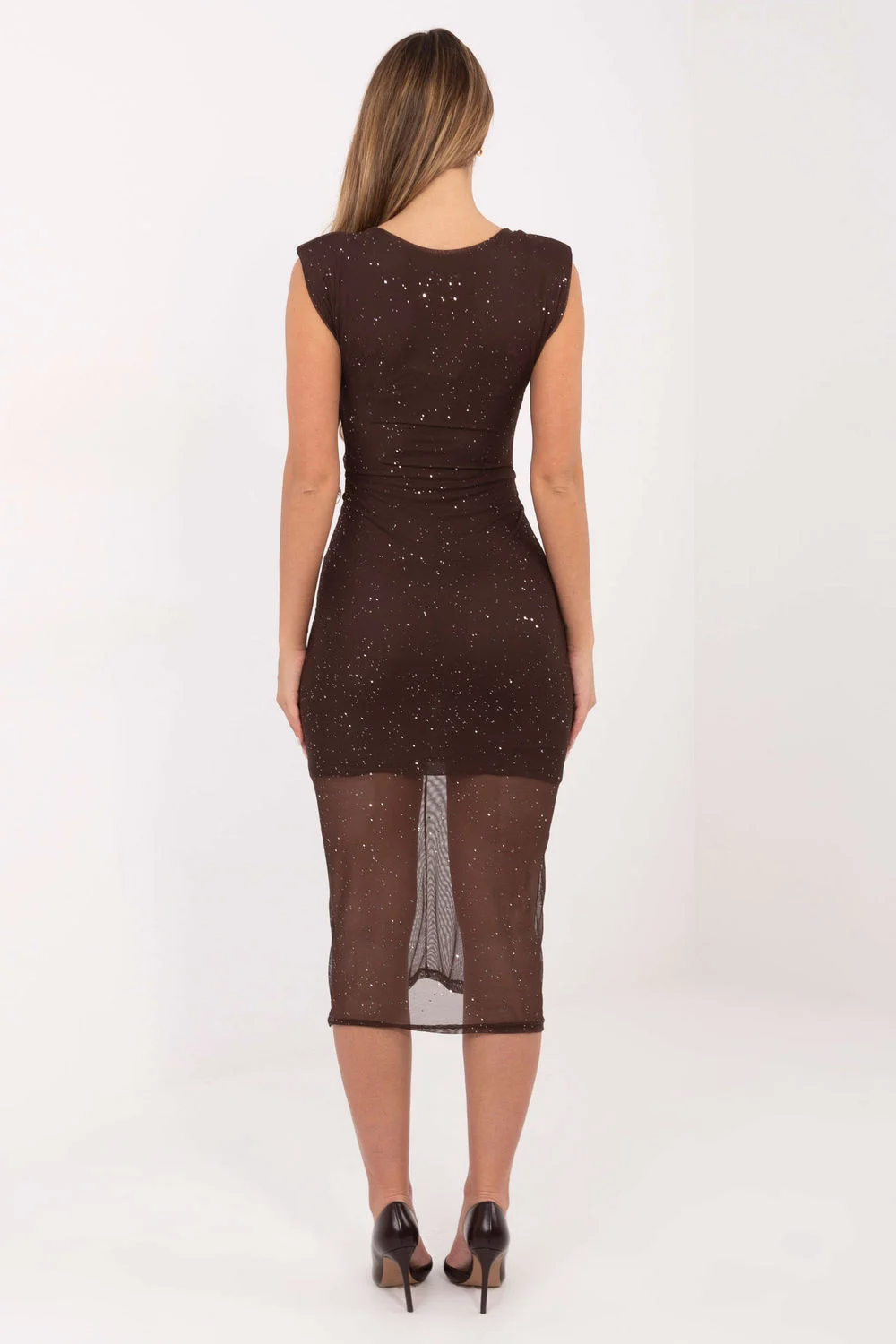 Robe de soirée brune – Image 3