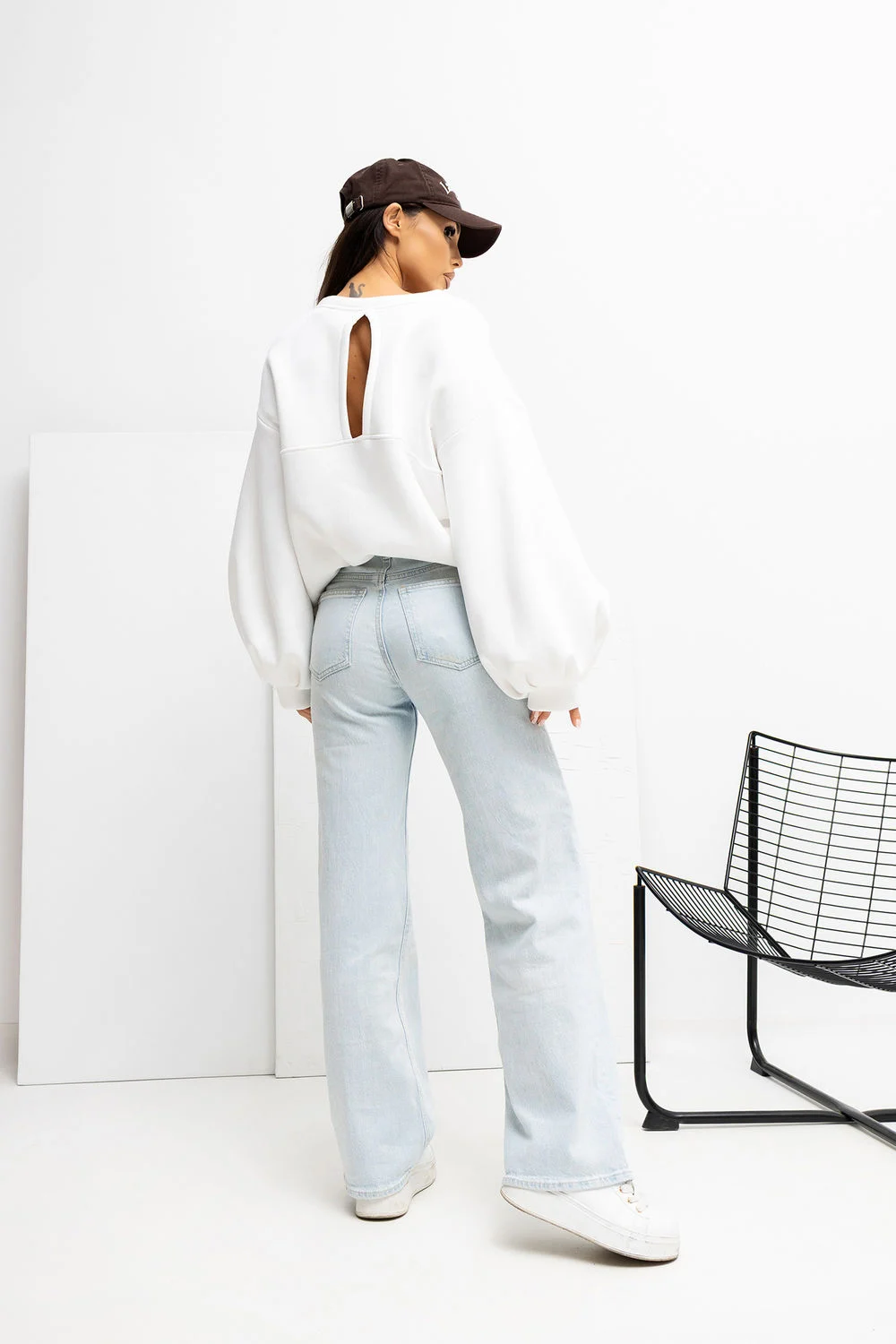 Sweatshirt beige – Image 3