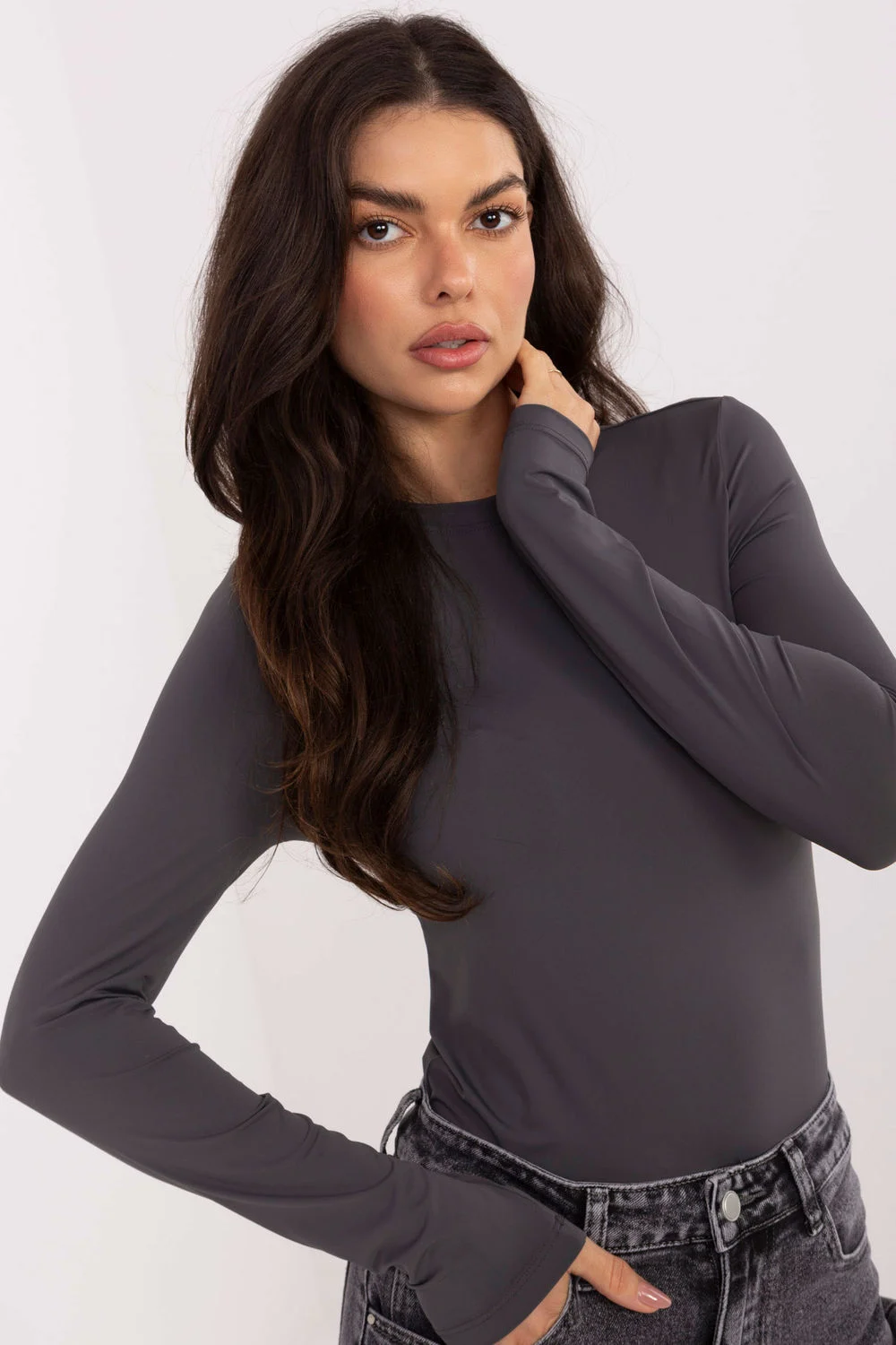 Chemisier gris – Image 2