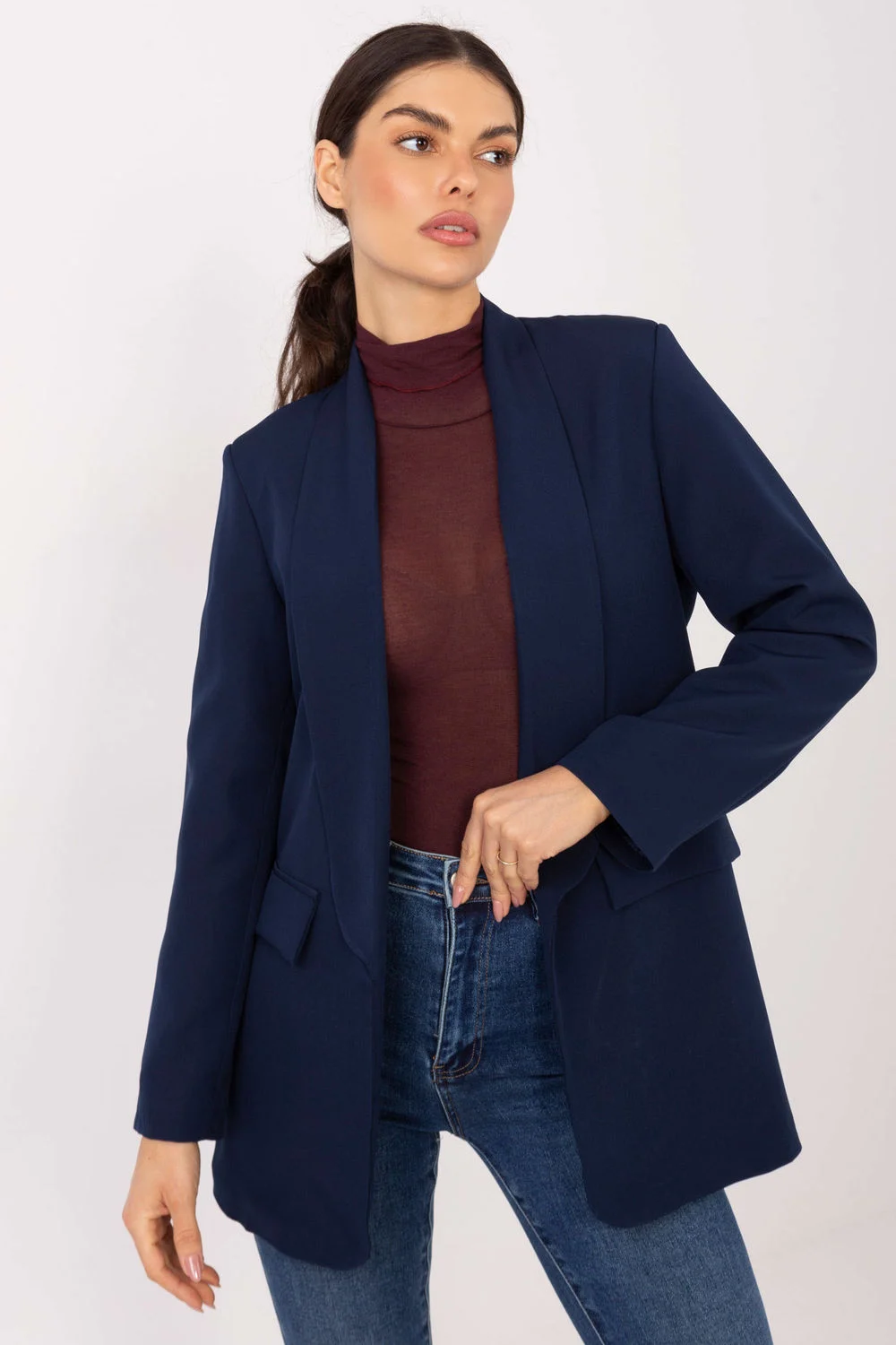 Veste bleue marine