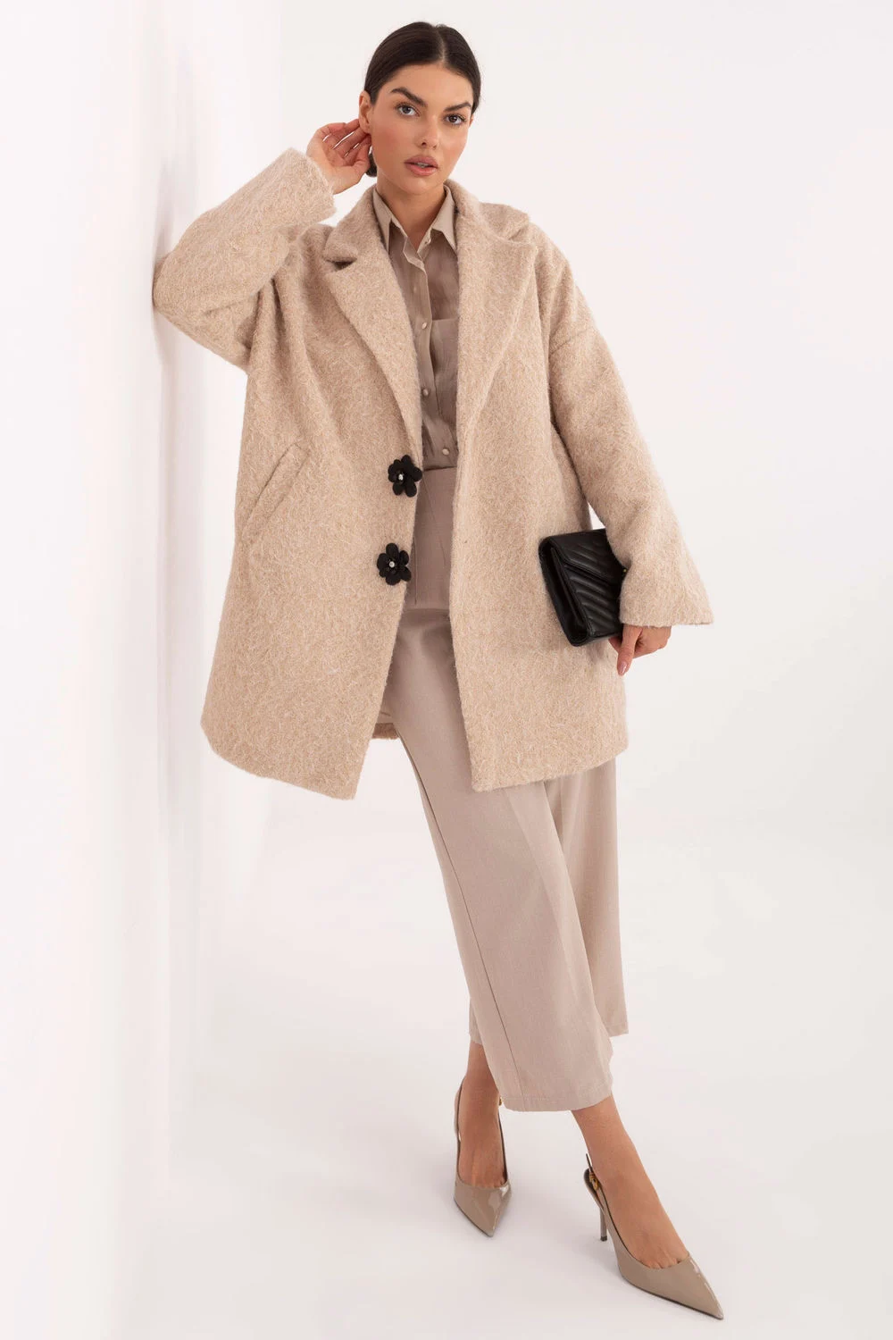 Manteau beige