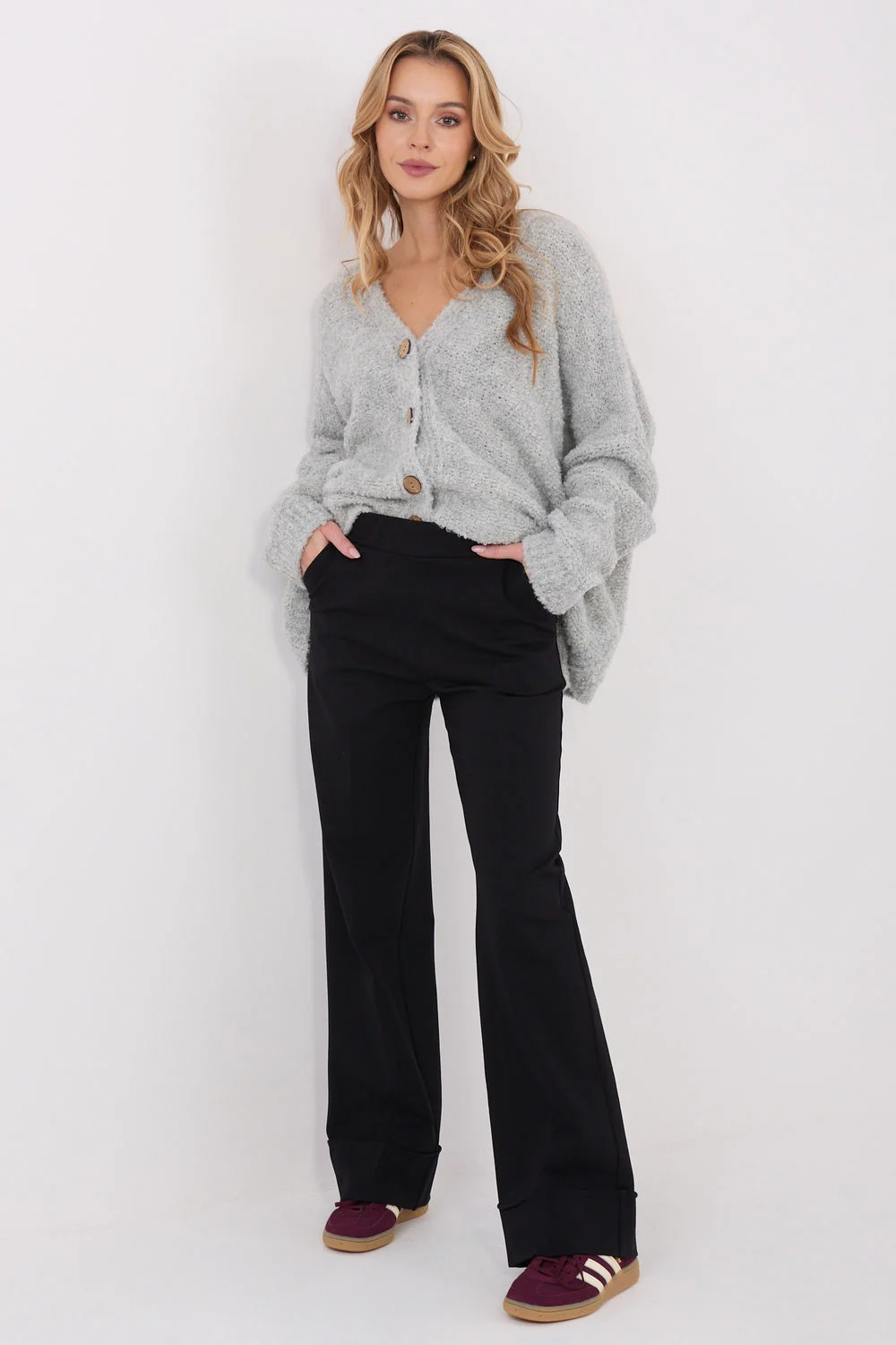 Cardigan gris – Image 2