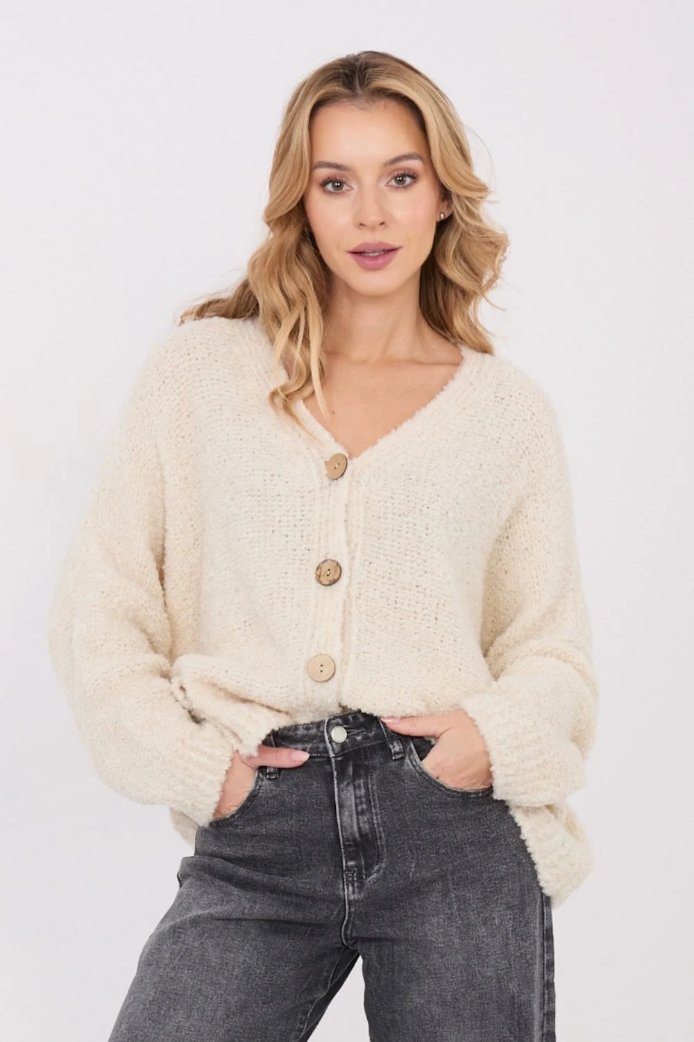 Cardigan beige – Image 3
