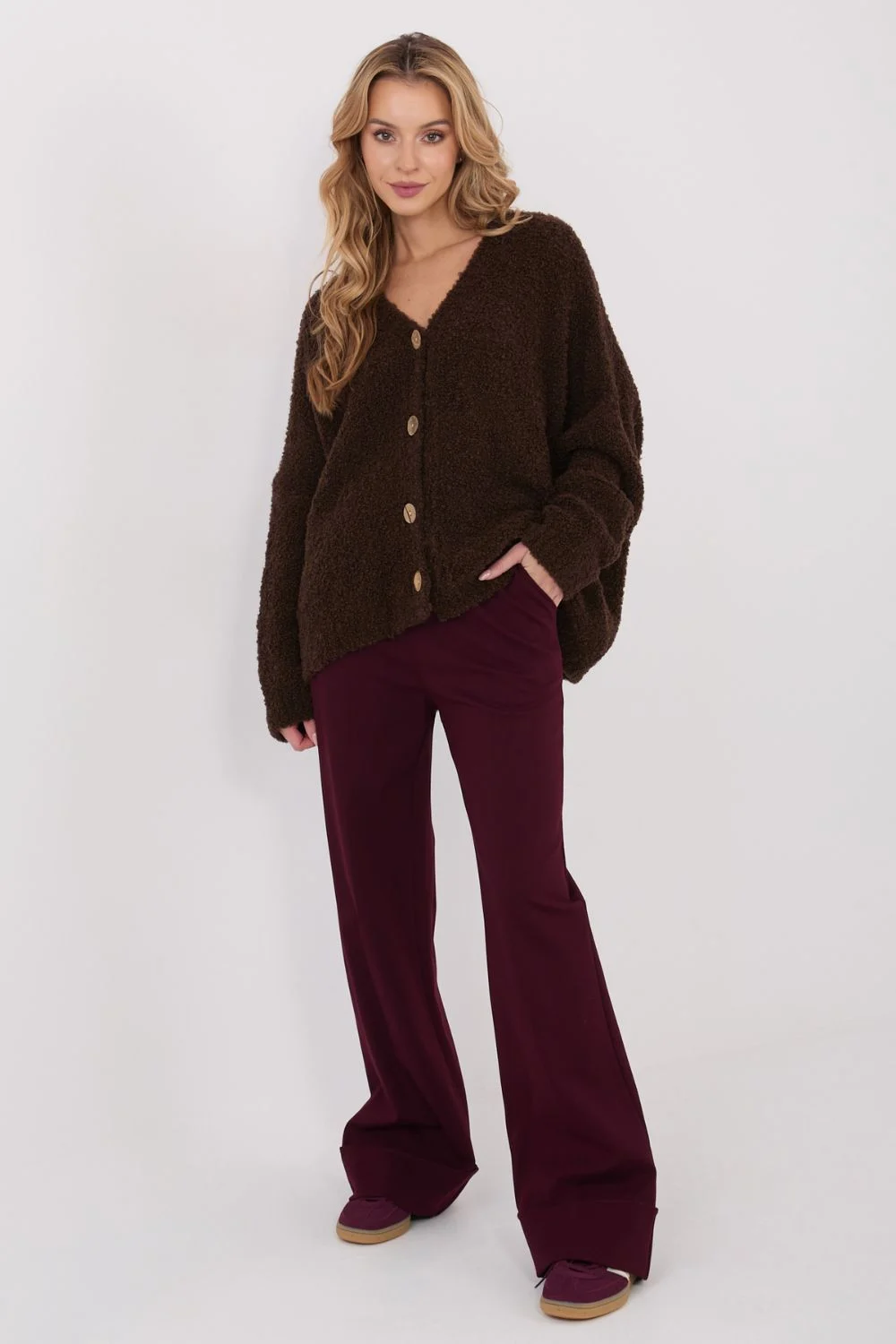 Cardigan brun – Image 4