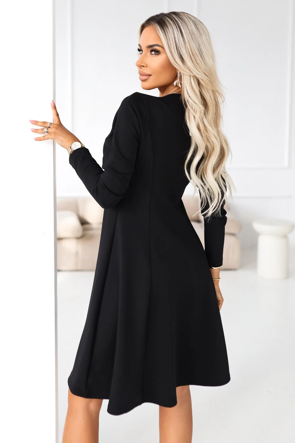 Robe de jour noire – Image 3