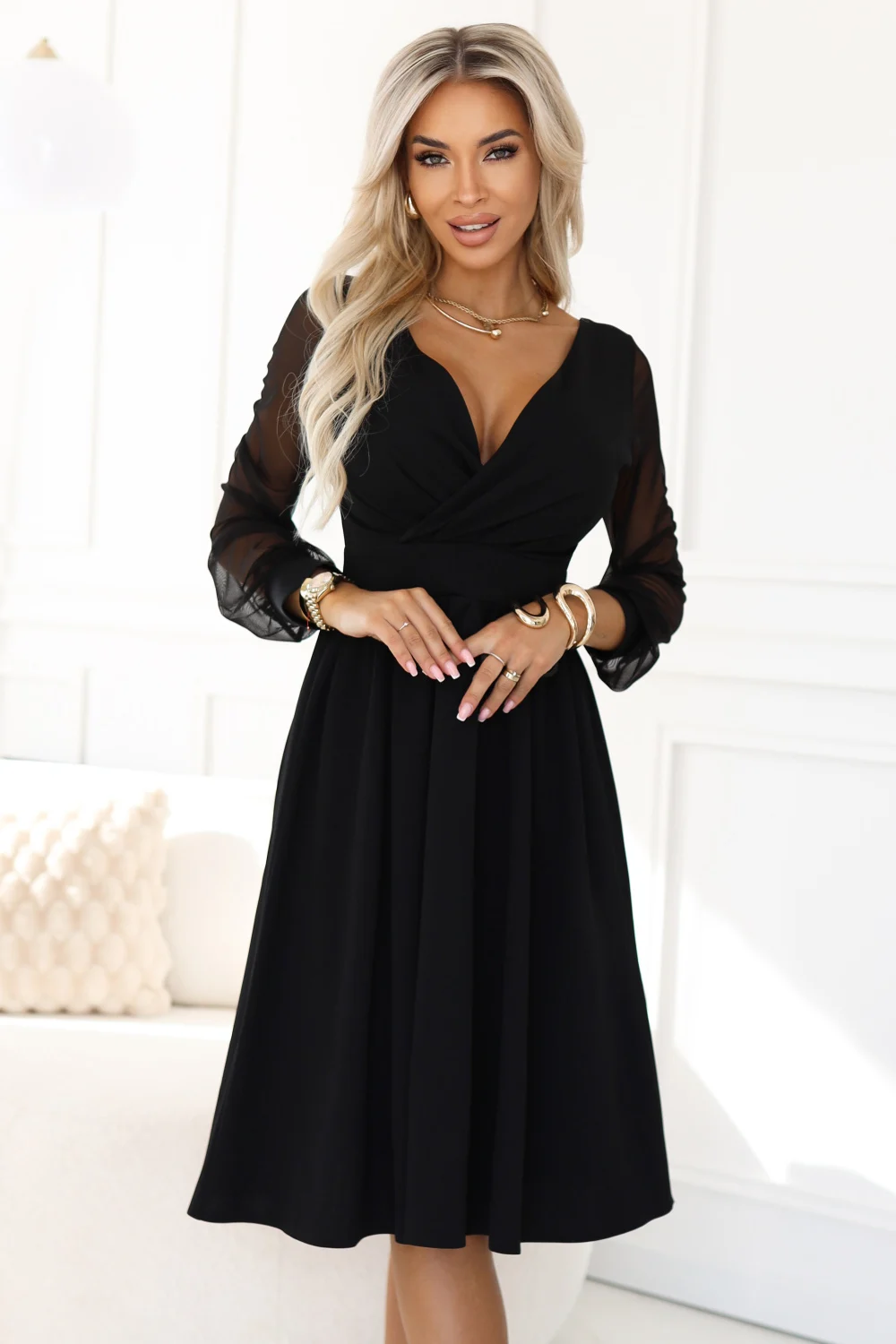 Robe de soirée noire