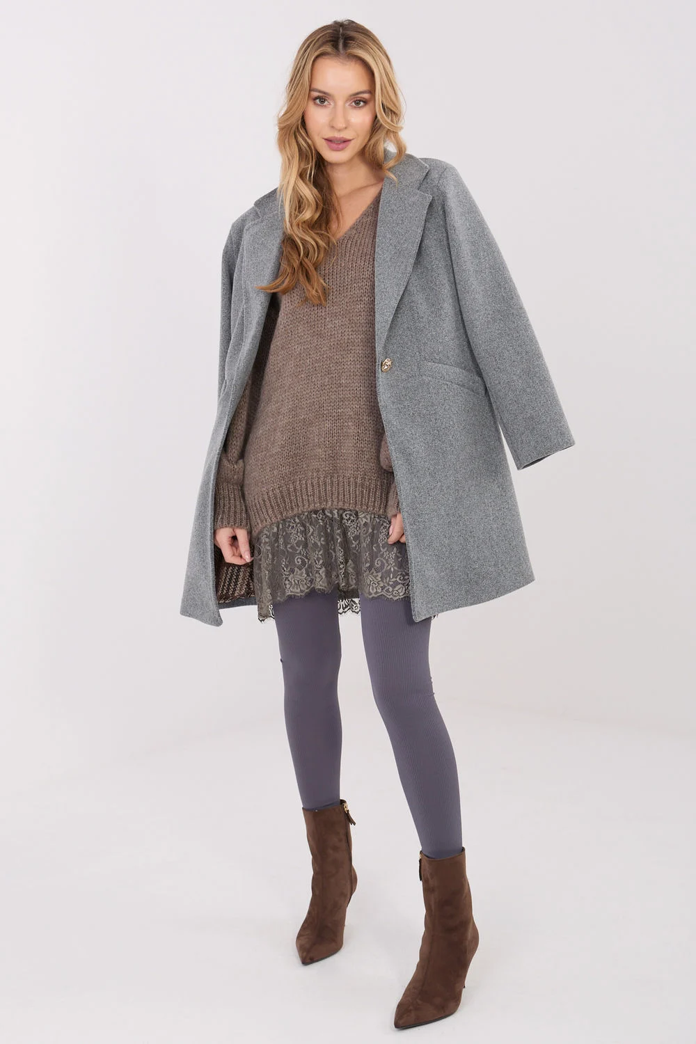 Manteau gris – Image 2