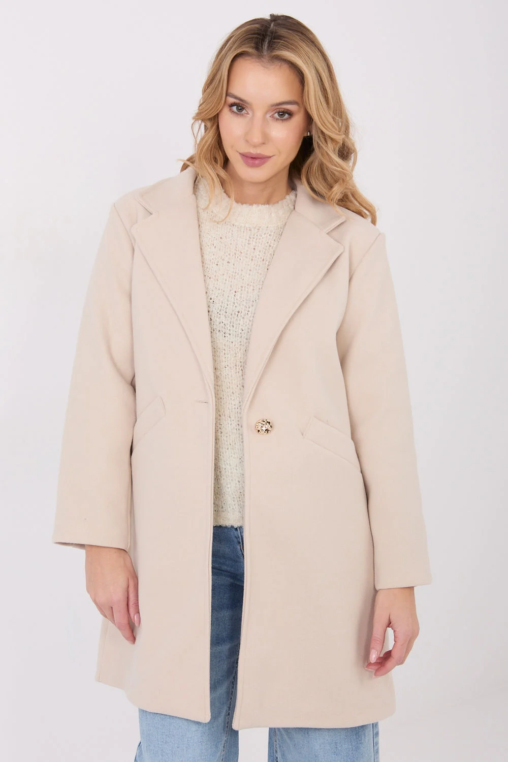 Manteau beige