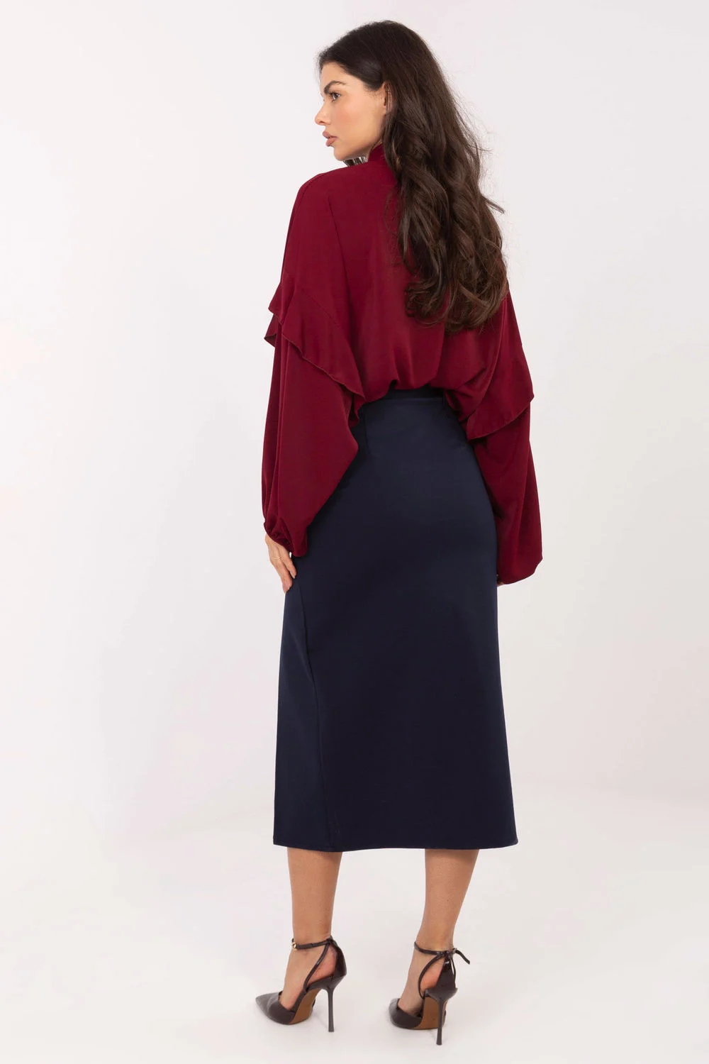 Jupe bleue marine – Image 3