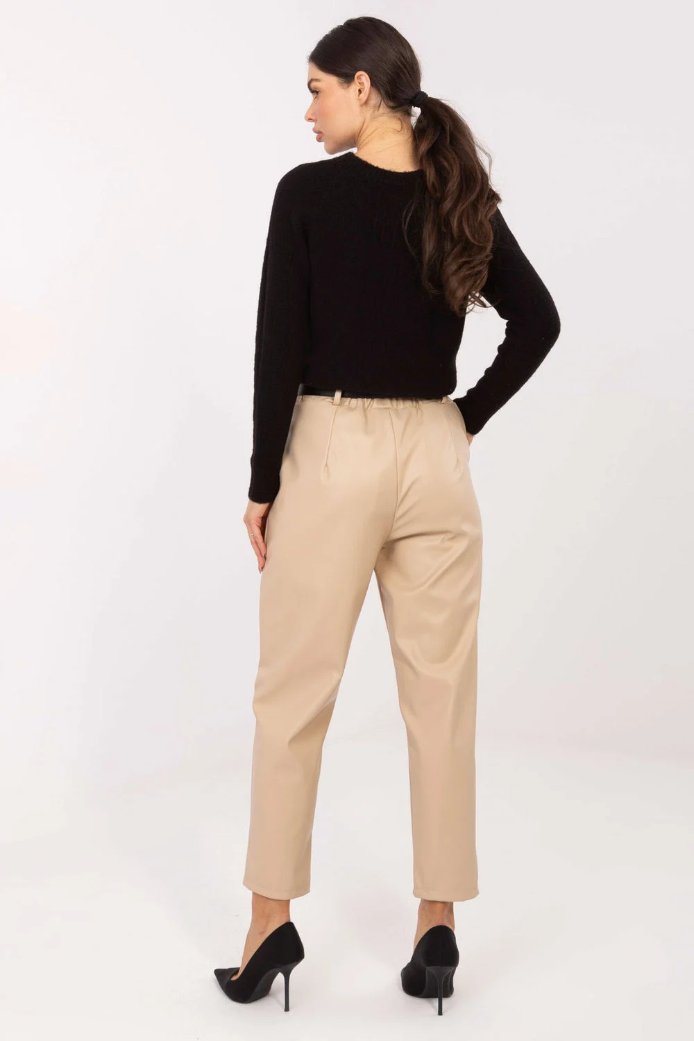 Pantalon femme brun – Image 2