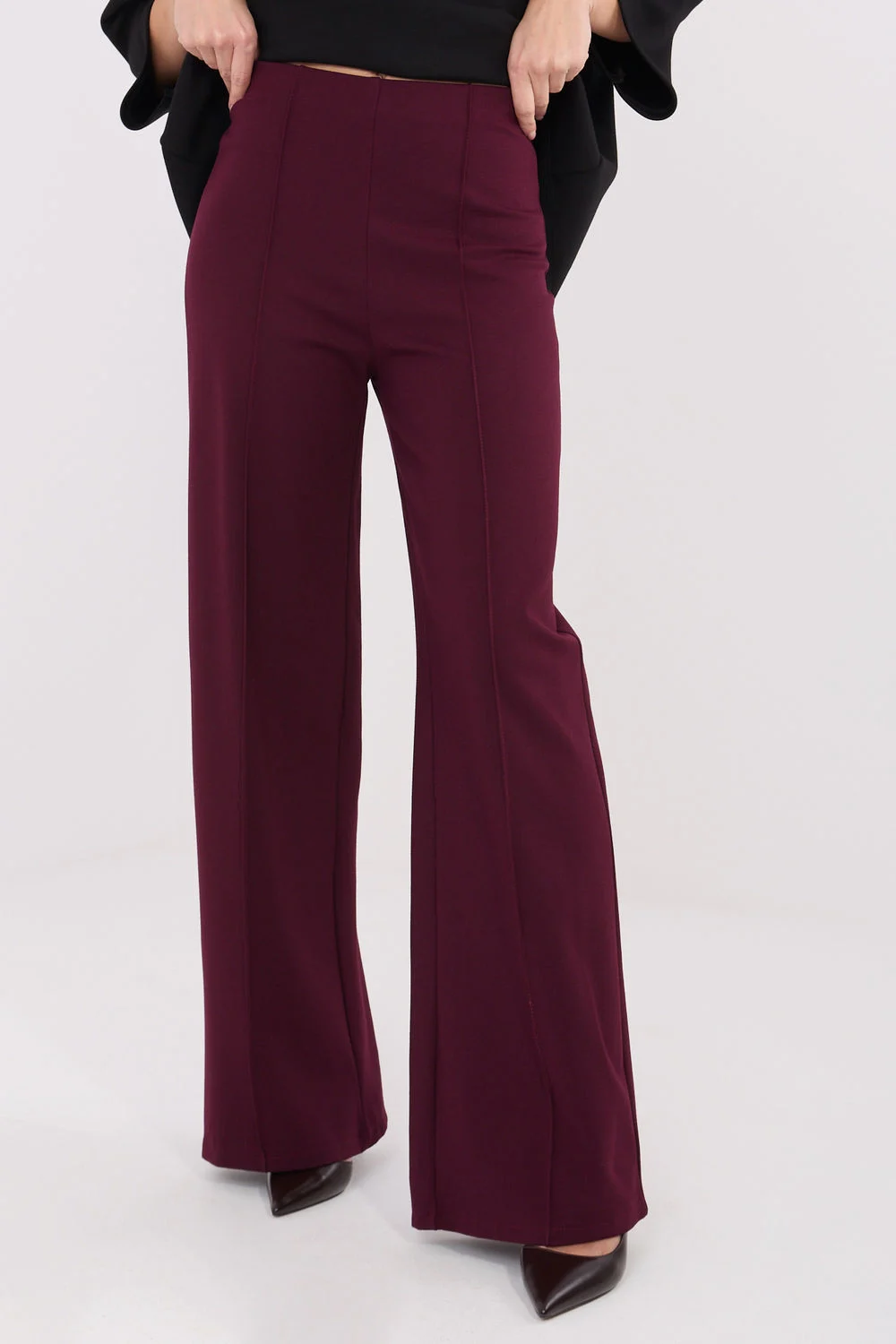 Pantalon femme rouge