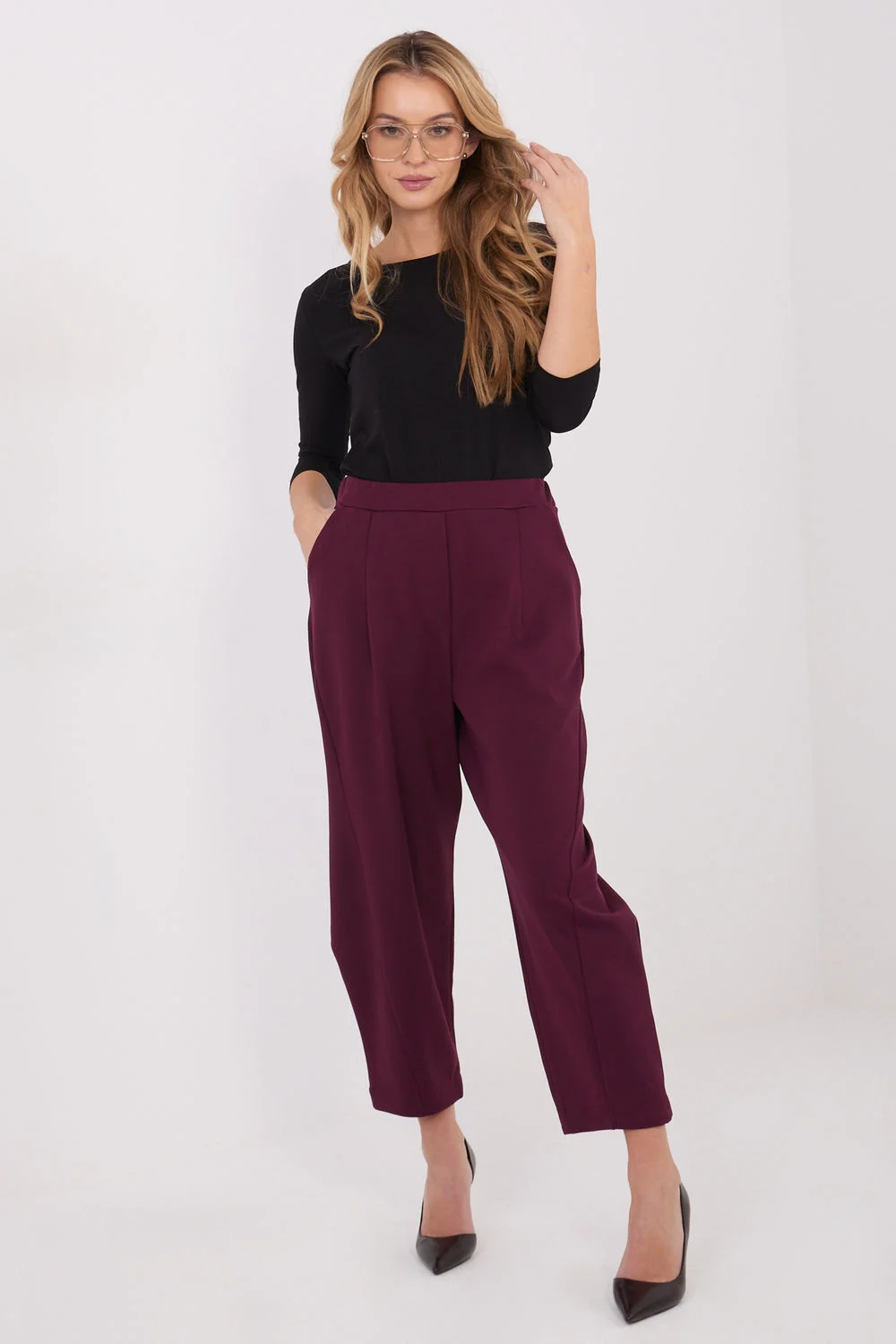 Pantalon femme rouge – Image 2