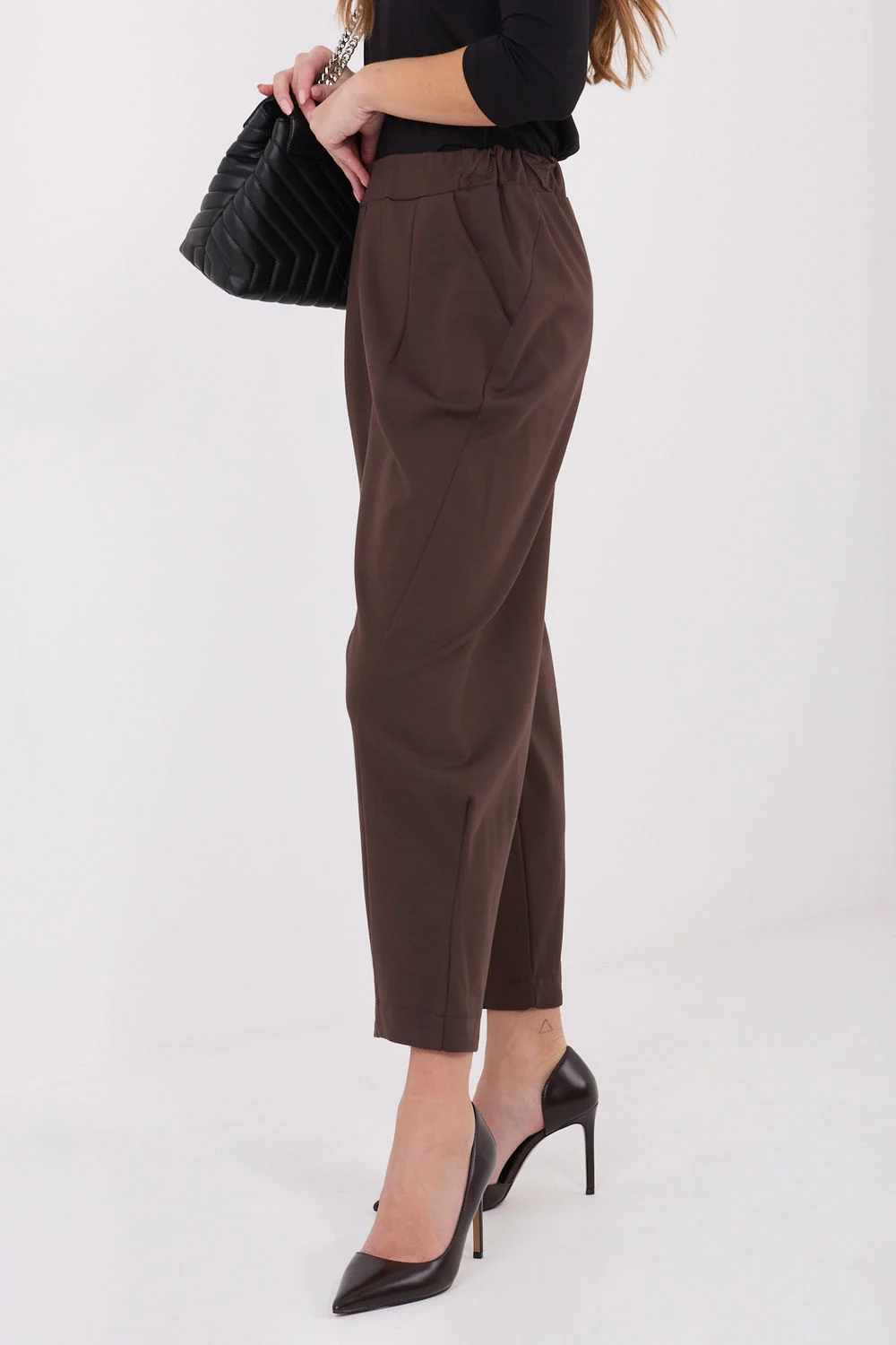 Pantalon femme brun – Image 2
