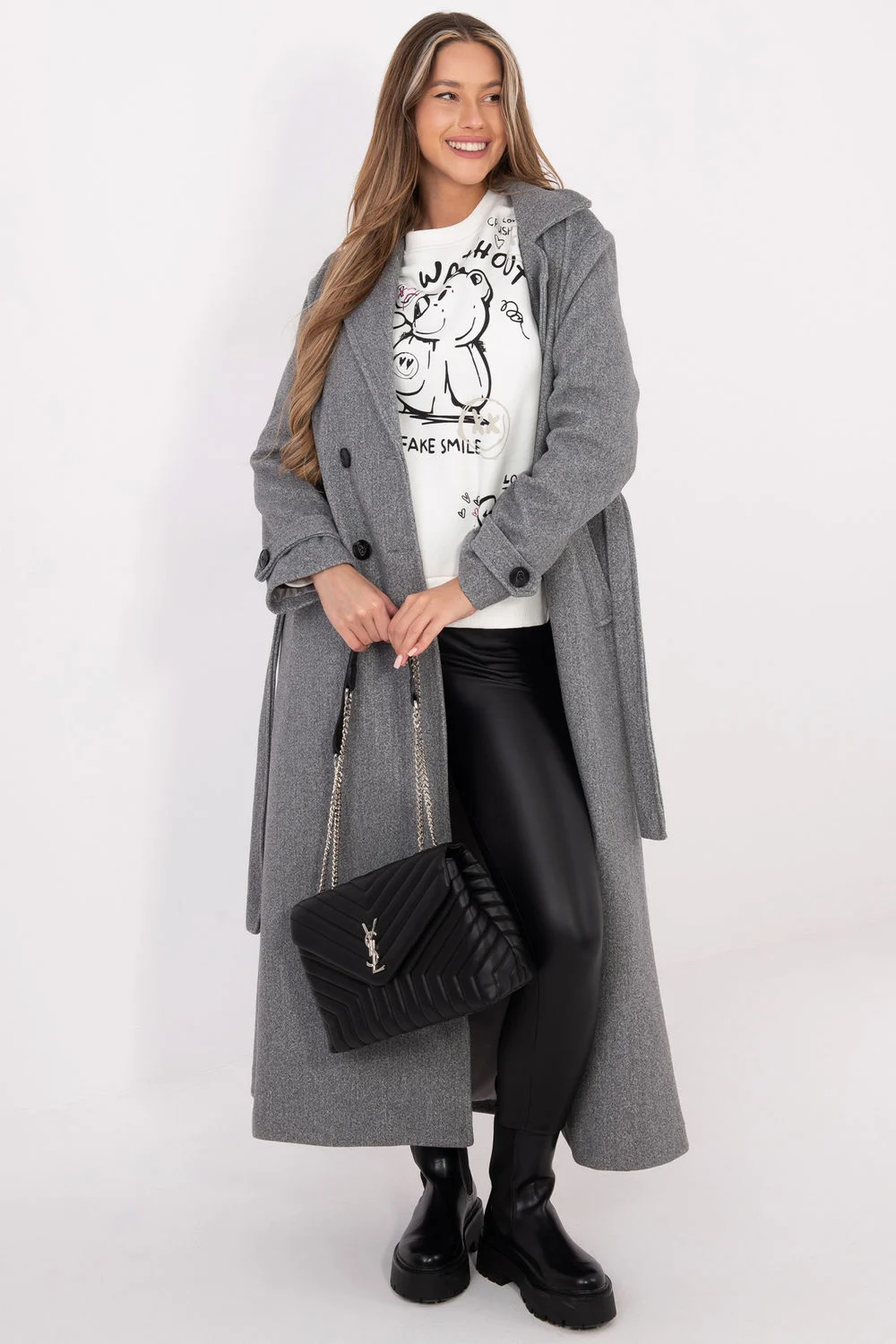 Sweatshirt blanc – Image 2