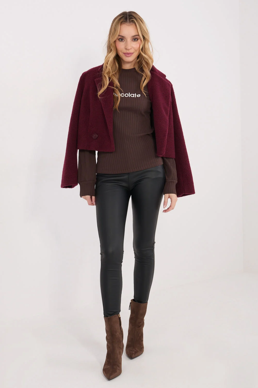 Chemisier brun – Image 2