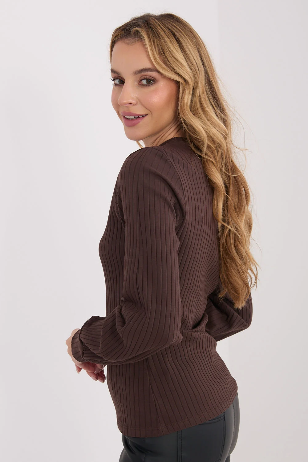 Chemisier brun – Image 3