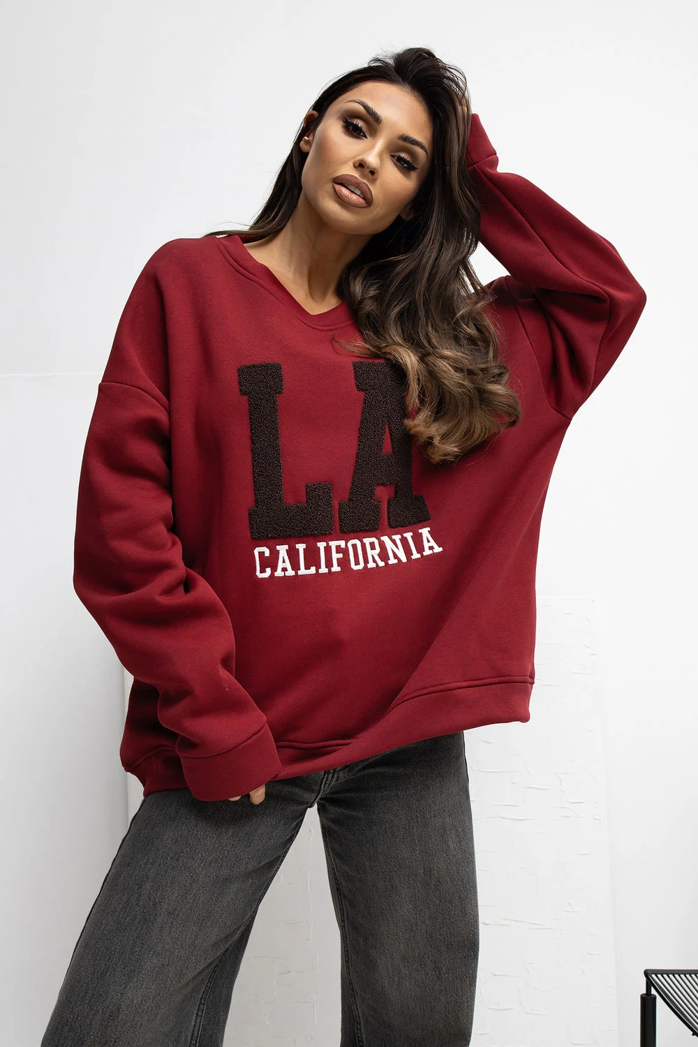 Sweatshirt rouge
