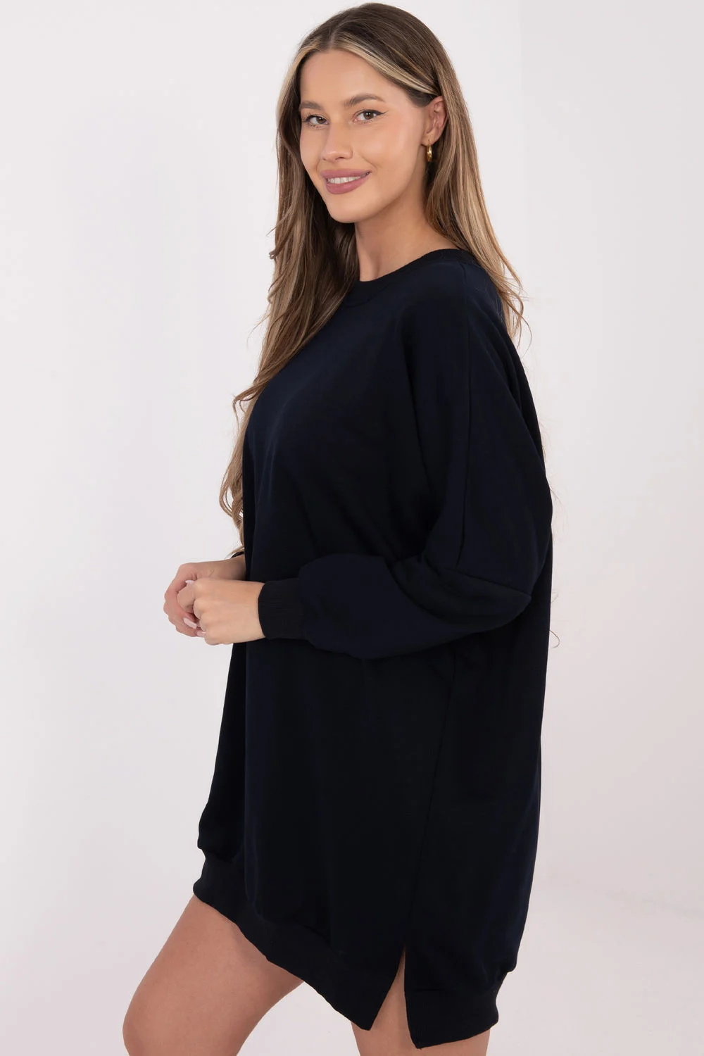 Robe de jour bleue marine – Image 4