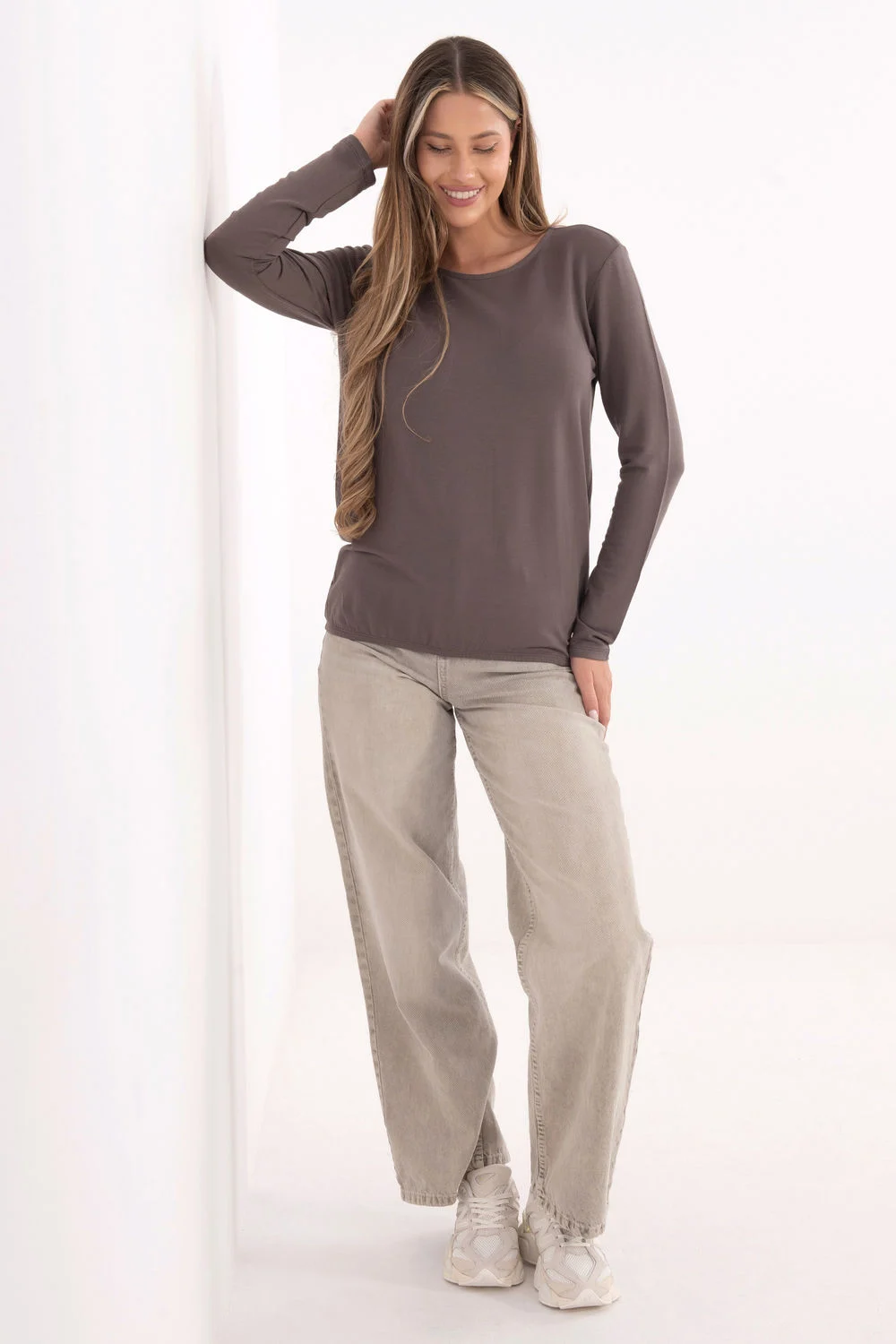 Chemisier beige – Image 2
