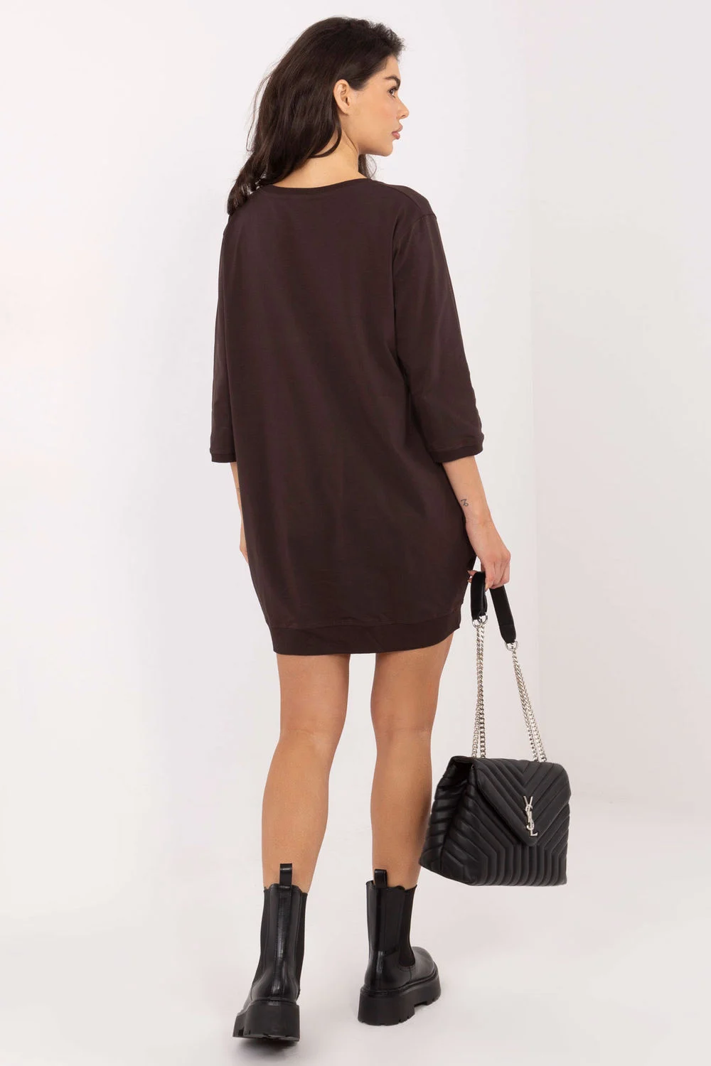 Robe de jour brune – Image 3