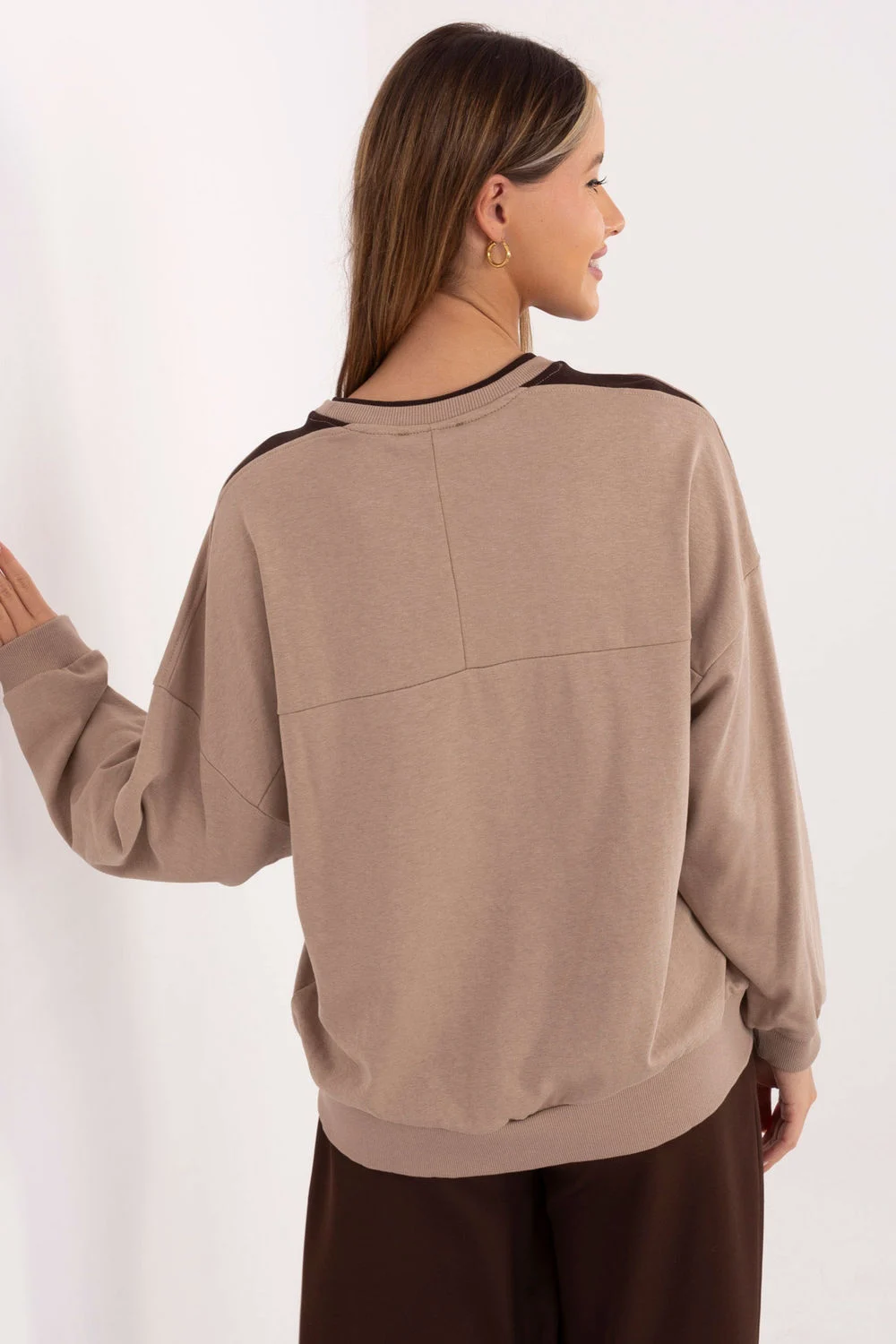 Sweatshirt beige – Image 3