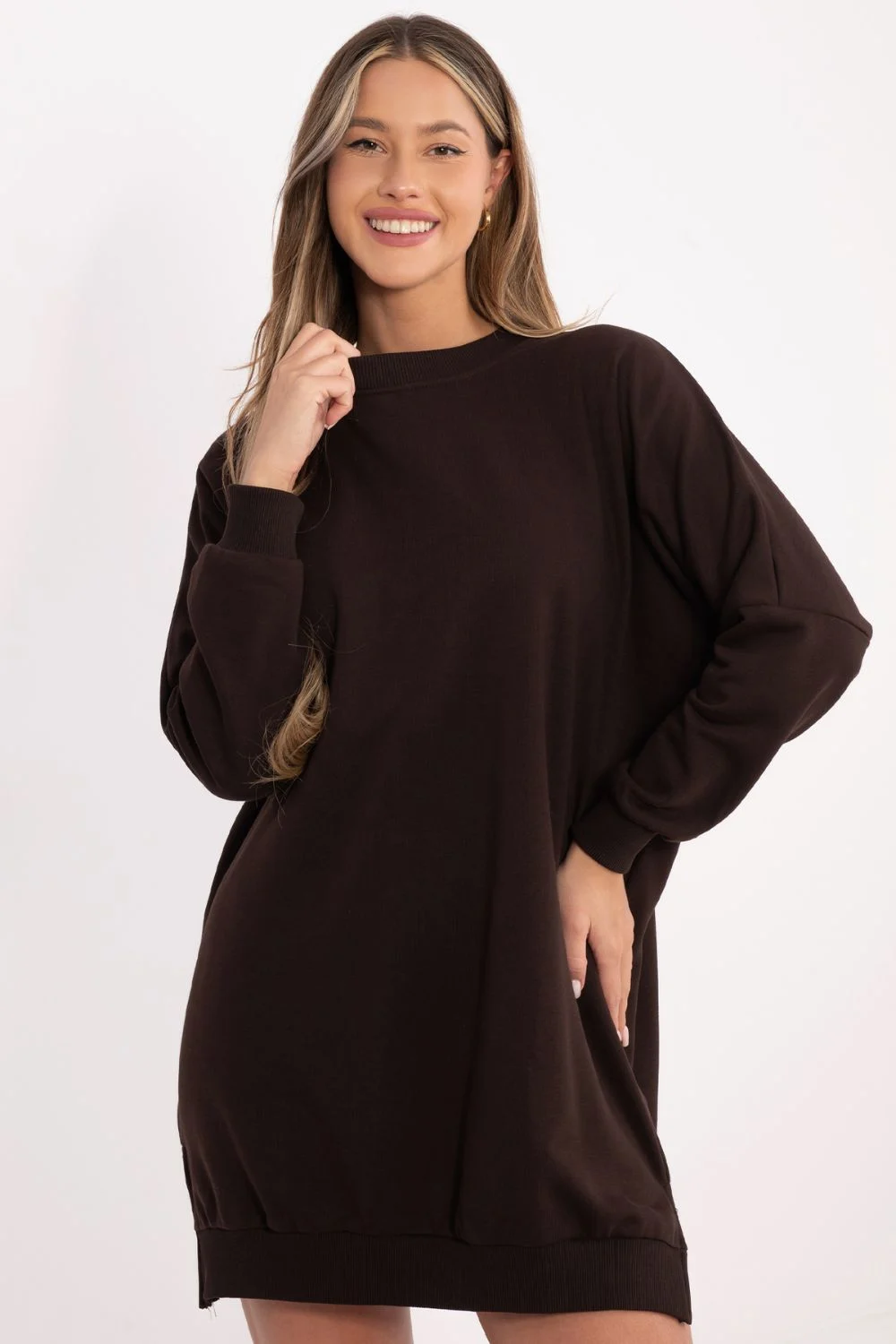 Robe de jour brune – Image 4