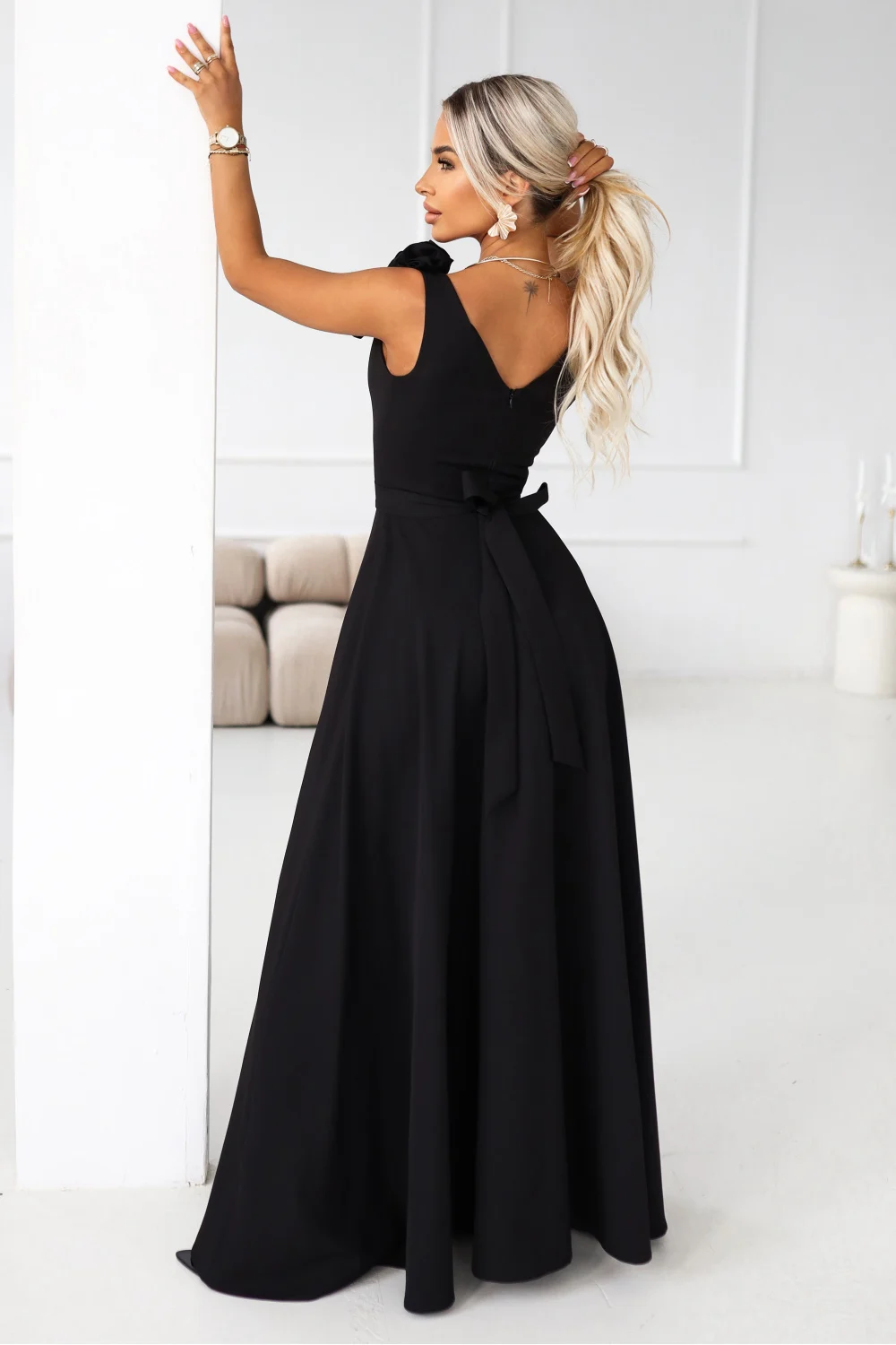 Robe longue noire – Image 2