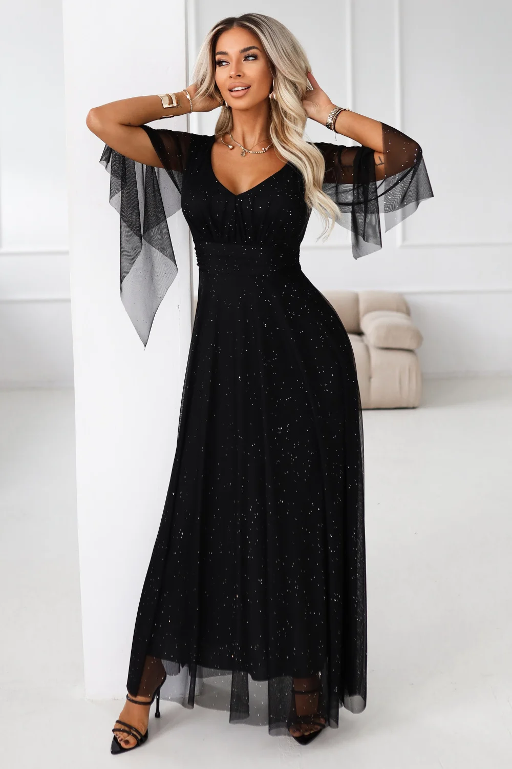 Robe longue noire – Image 2