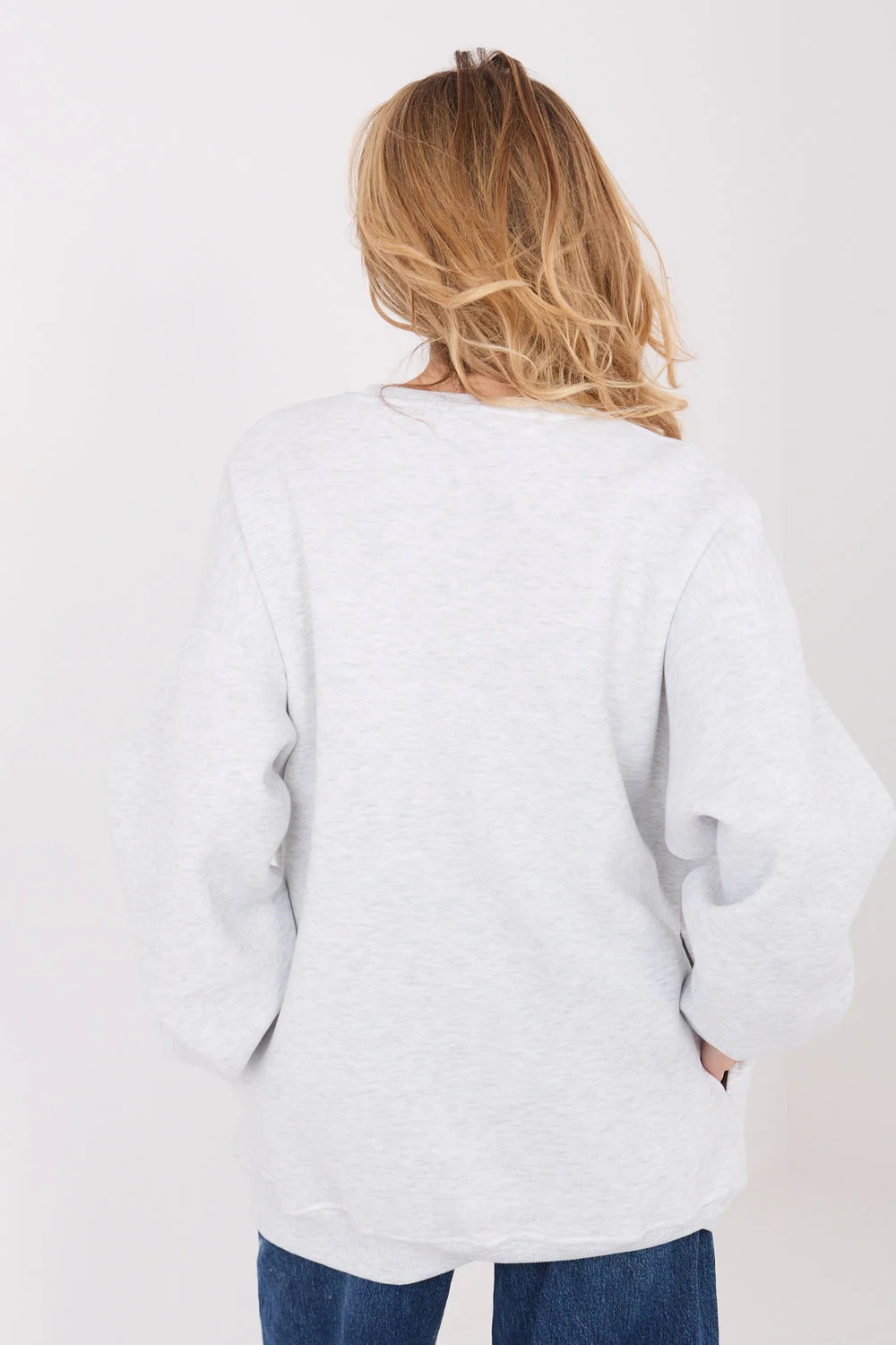 Sweatshirt gris – Image 3