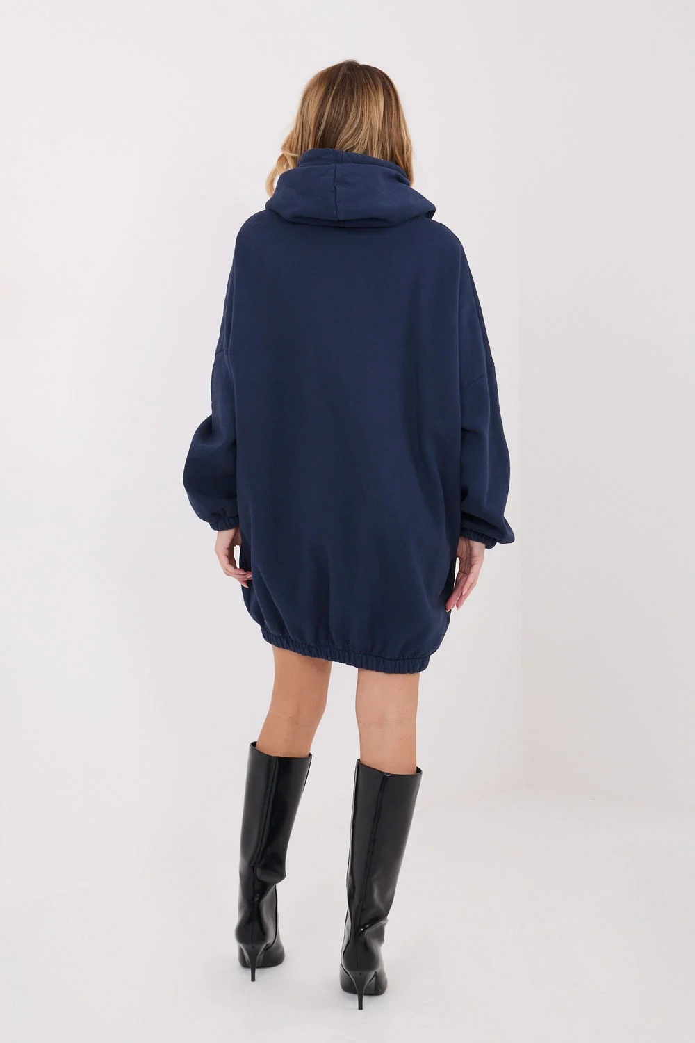 Robe de jour bleue marine – Image 3