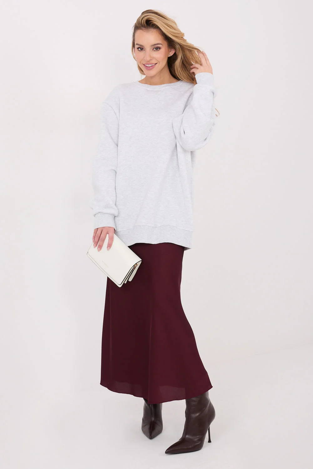 Sweatshirt gris – Image 2