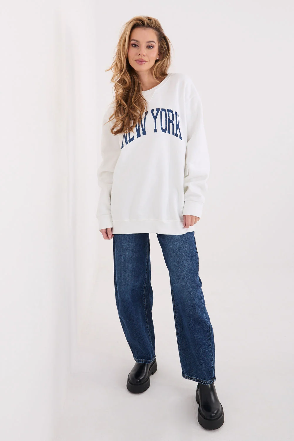Sweatshirt beige – Image 2