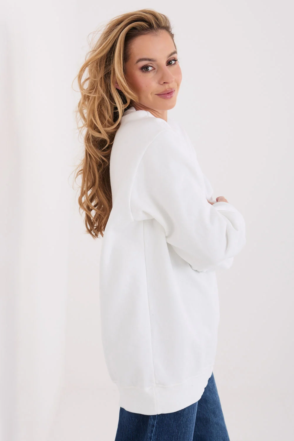 Sweatshirt beige – Image 4