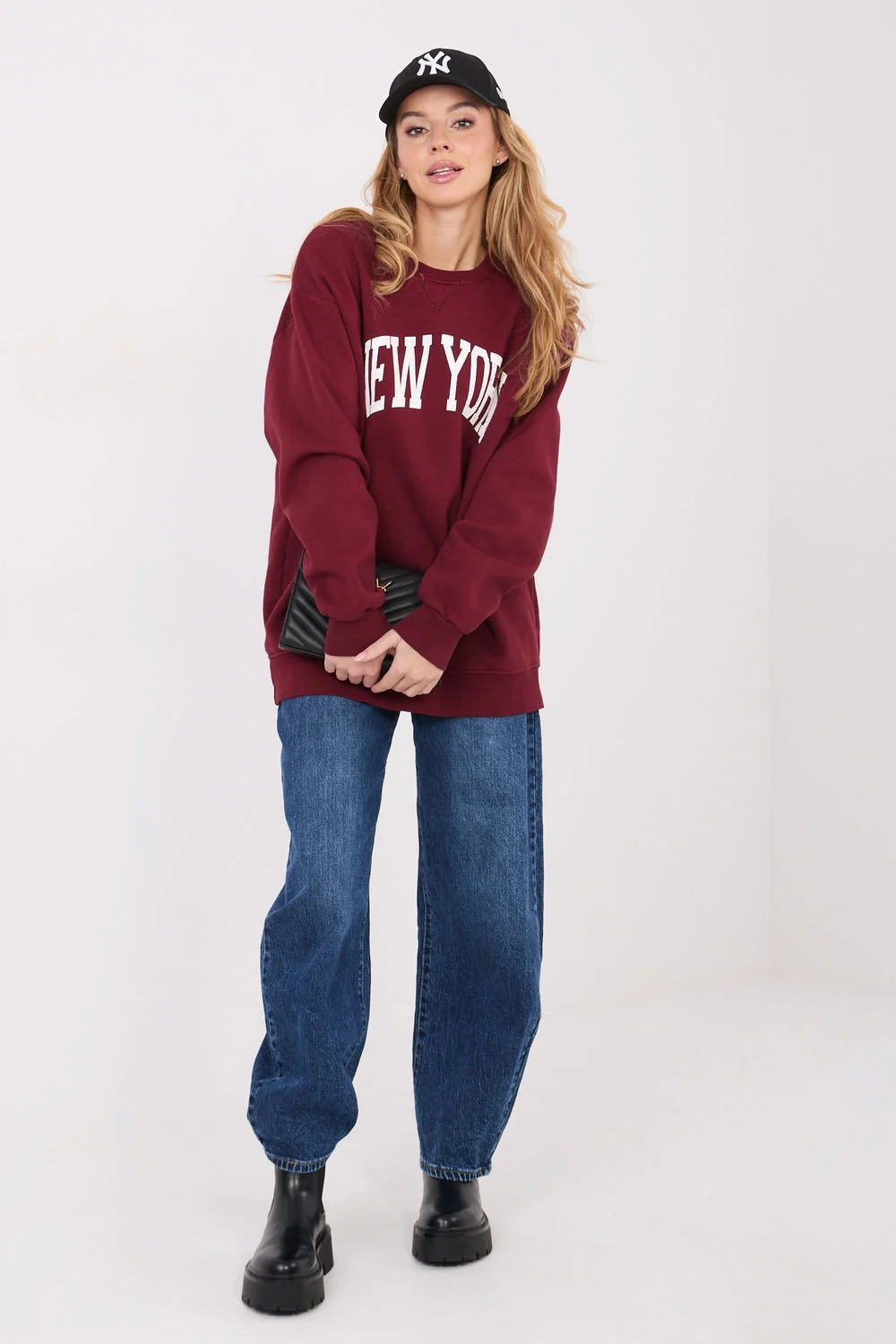 Sweatshirt rouge – Image 2