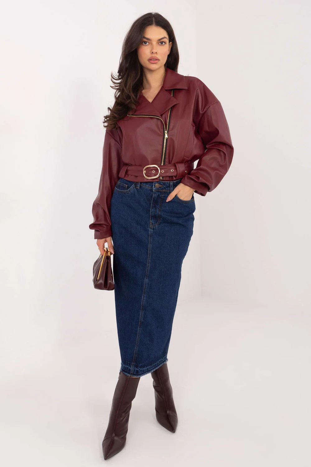 Jupe bleue marine – Image 2