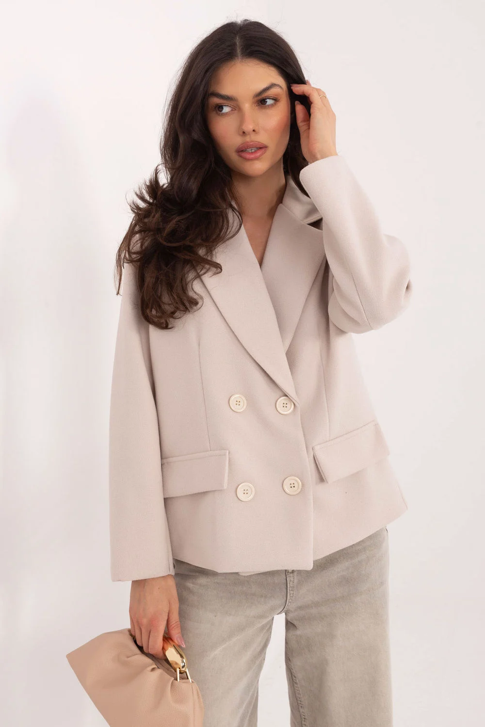 Manteau beige
