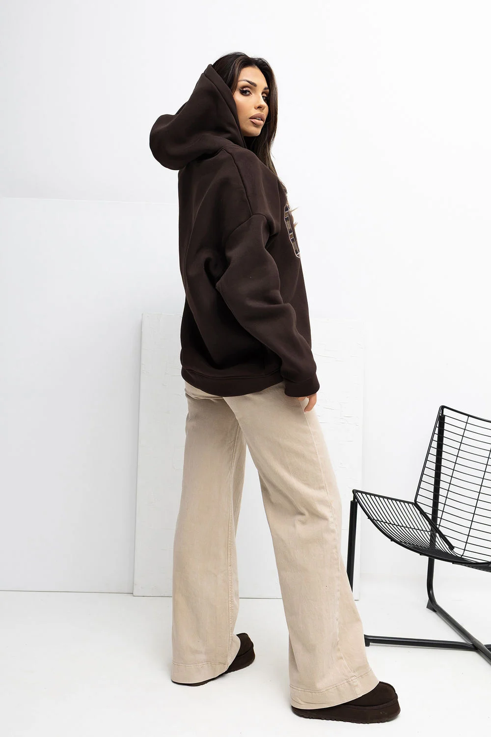 Sweatshirt brun – Image 3