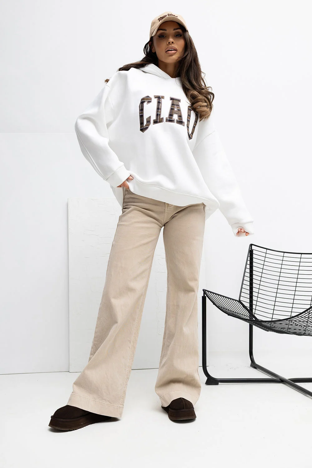 Sweatshirt beige – Image 2