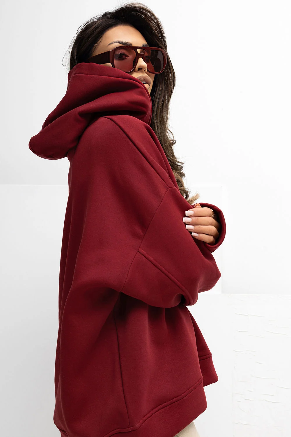 Sweatshirt rouge – Image 3