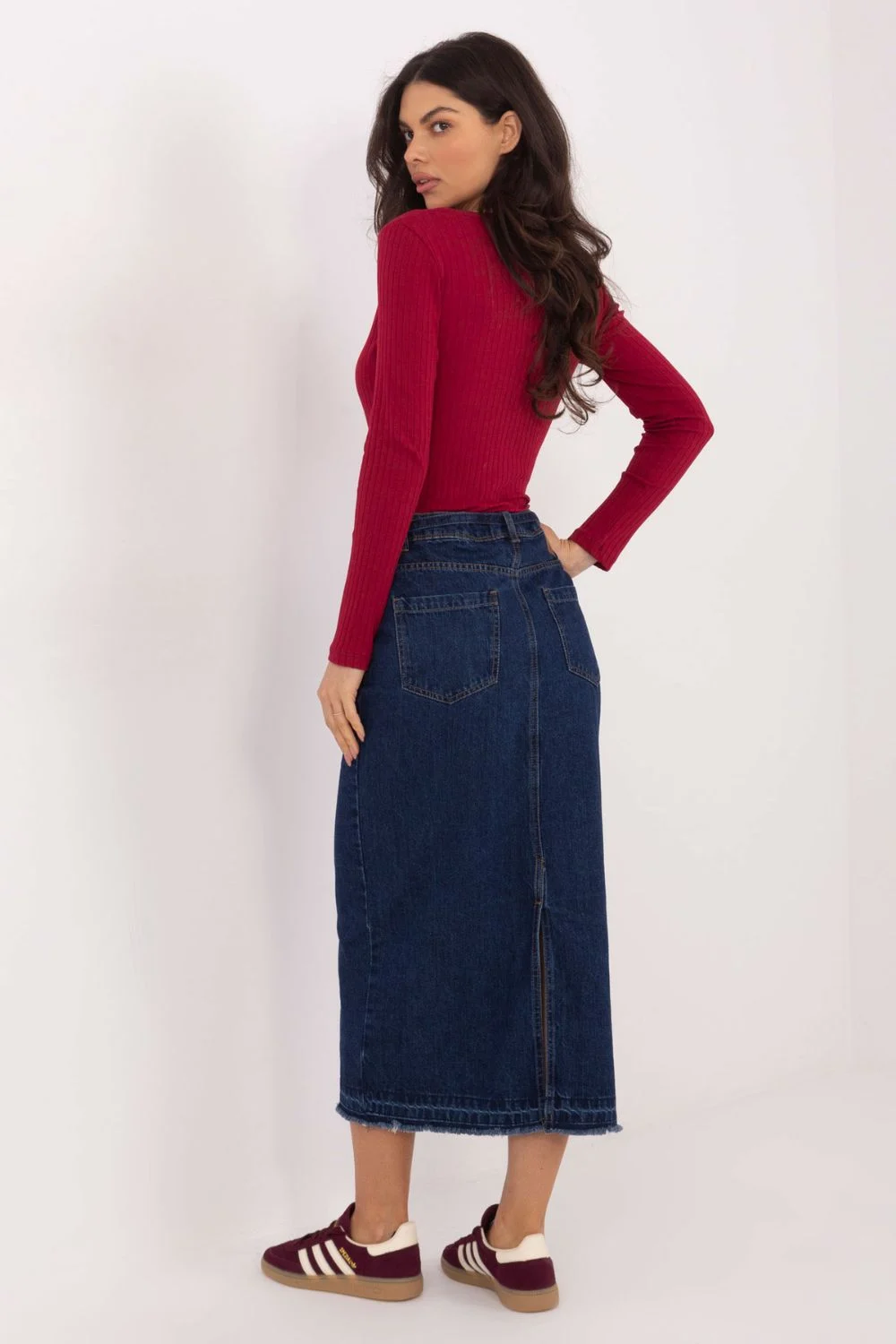 Jupe bleue marine – Image 4