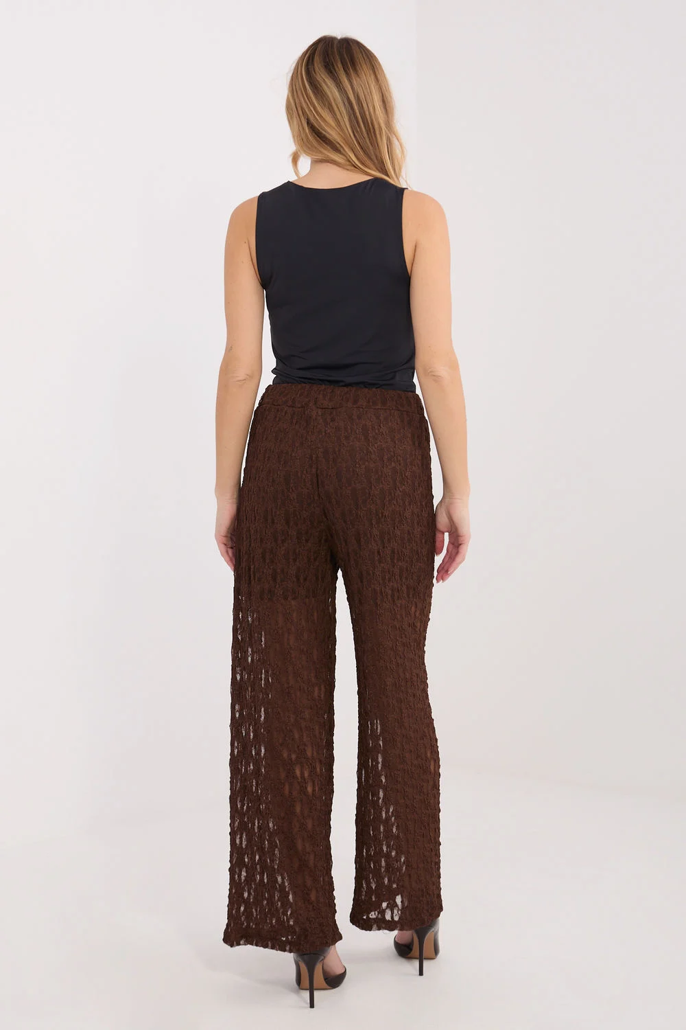 Pantalon femme brun – Image 3