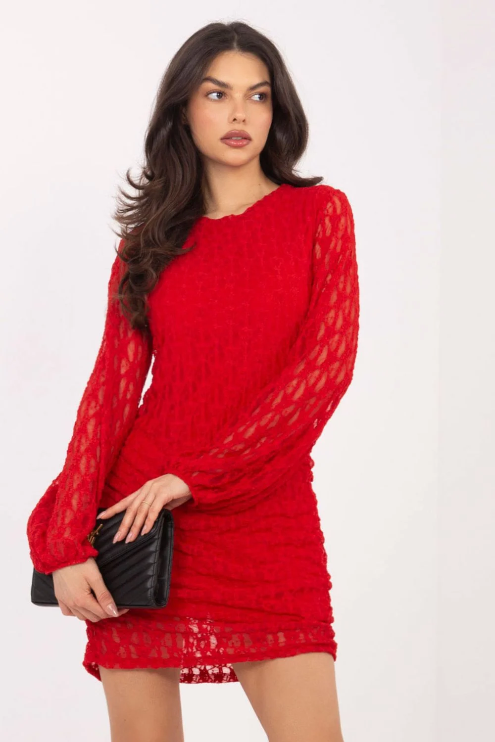 Robe courte rouge – Image 4