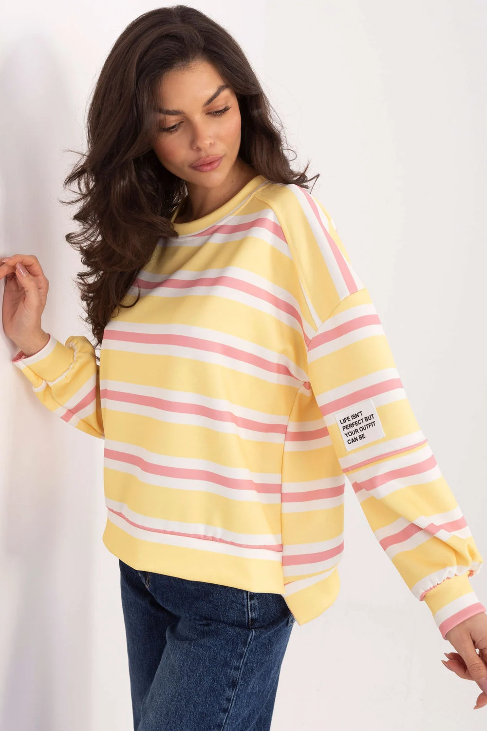 Sweatshirt jaune
