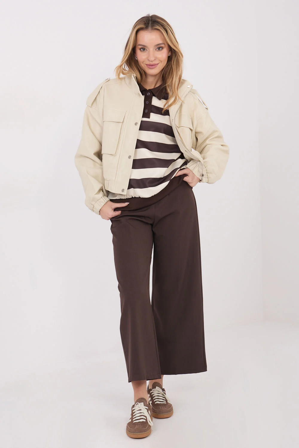 Sweatshirt beige – Image 2