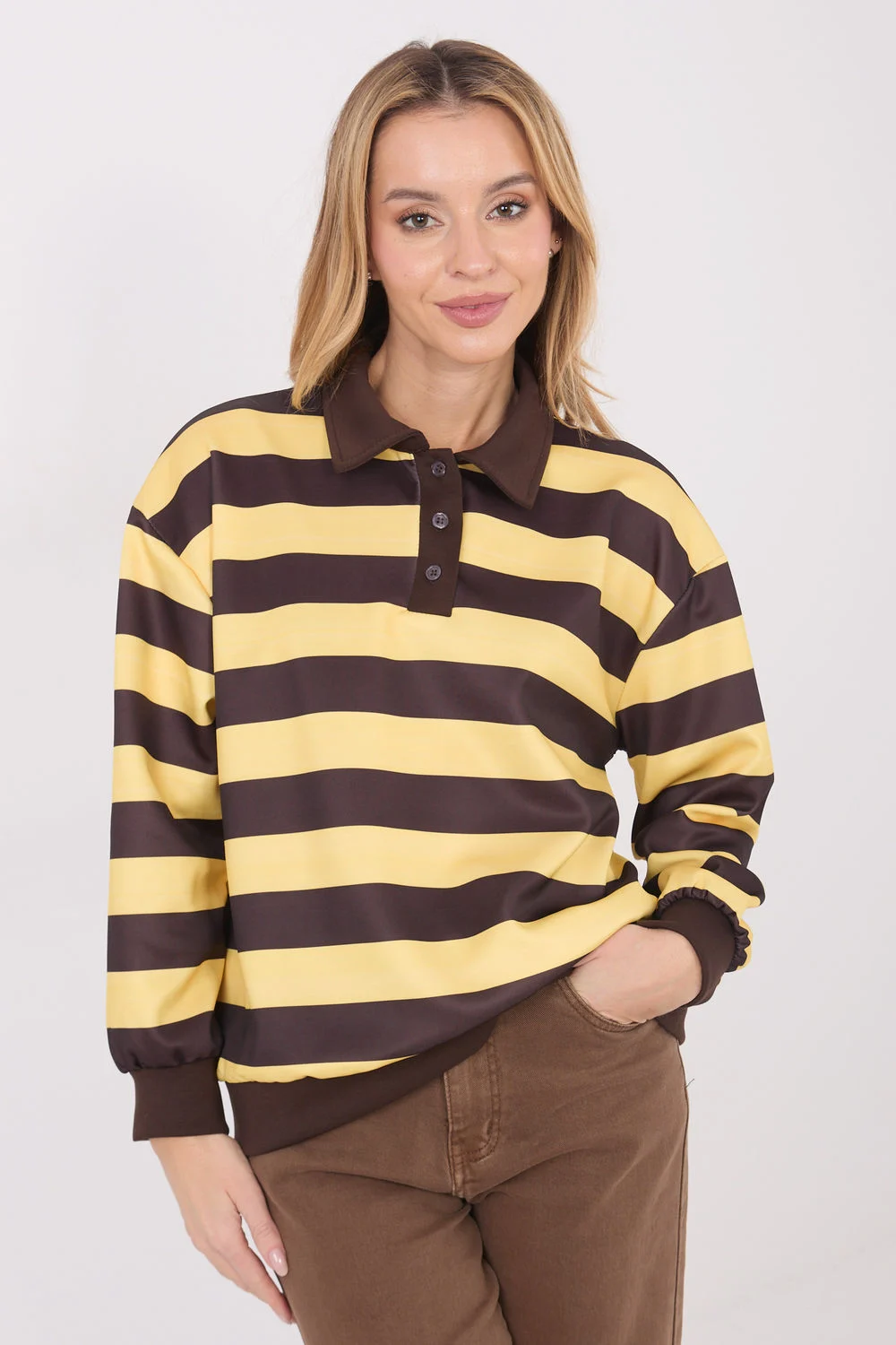 Sweatshirt jaune