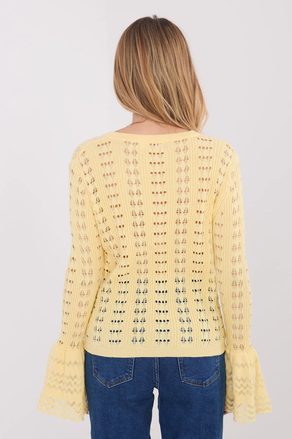 Cardigan jaune – Image 3
